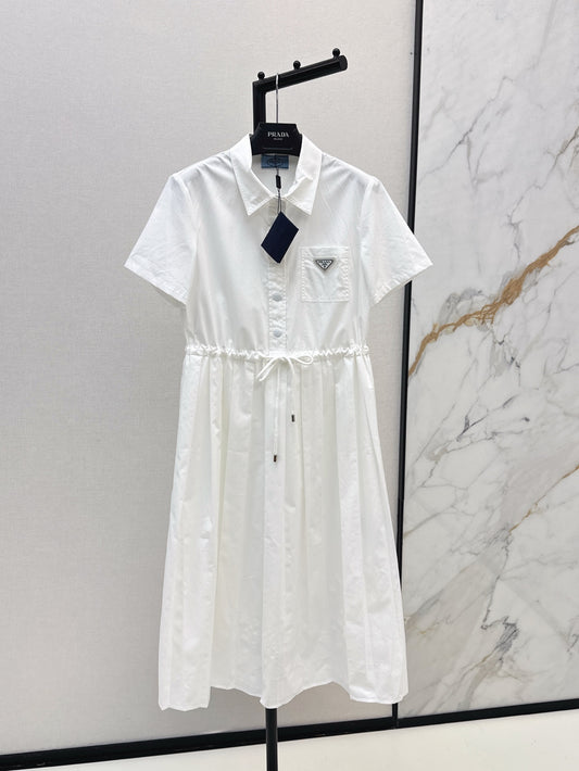 Pra 25ss drawstring dress