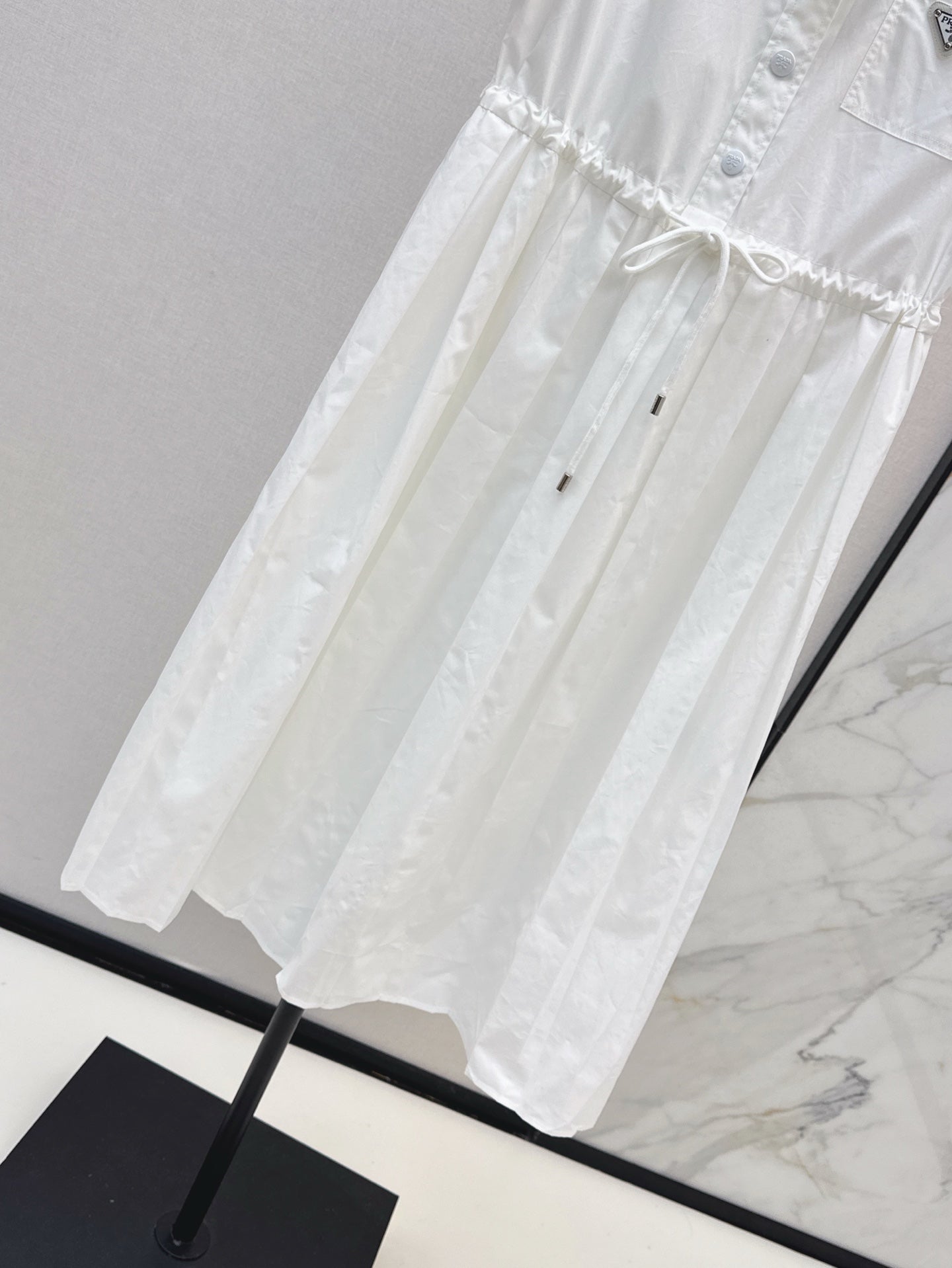 Pra 25ss drawstring dress