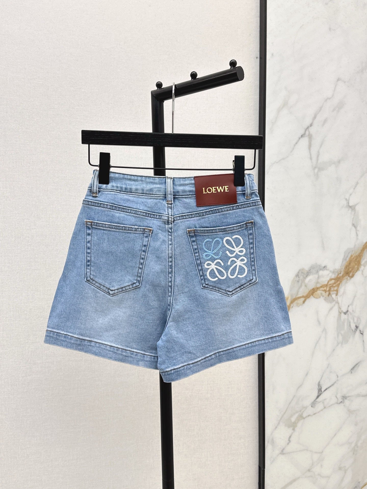 Loe 25ss denim short