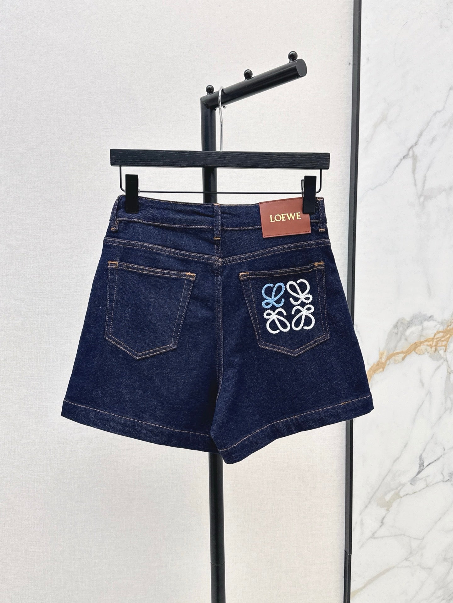 Loe 25ss denim short