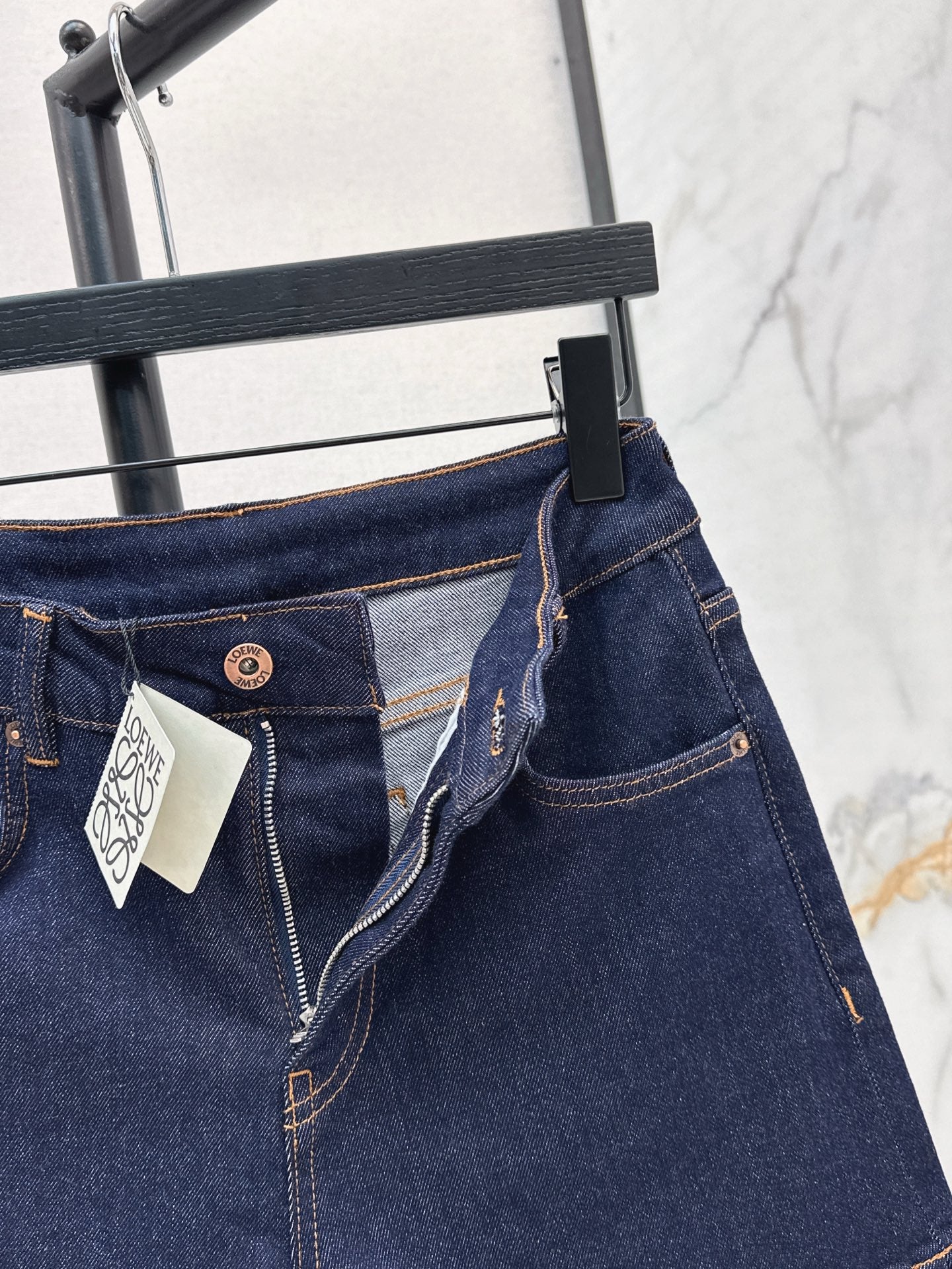 Loe 25ss denim short