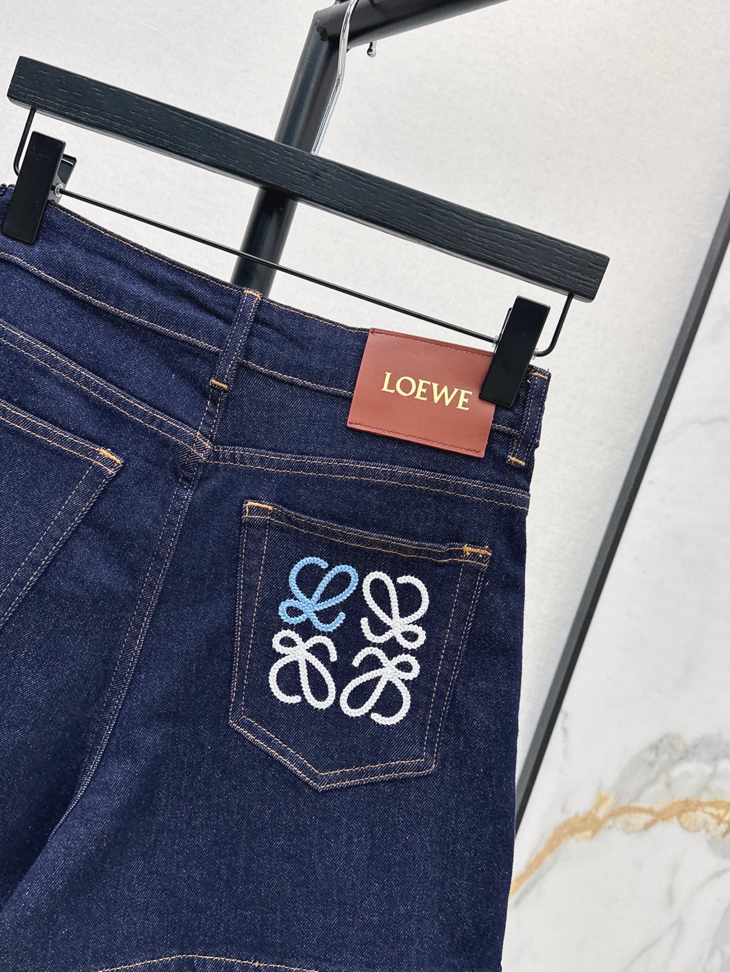 Loe 25ss denim short