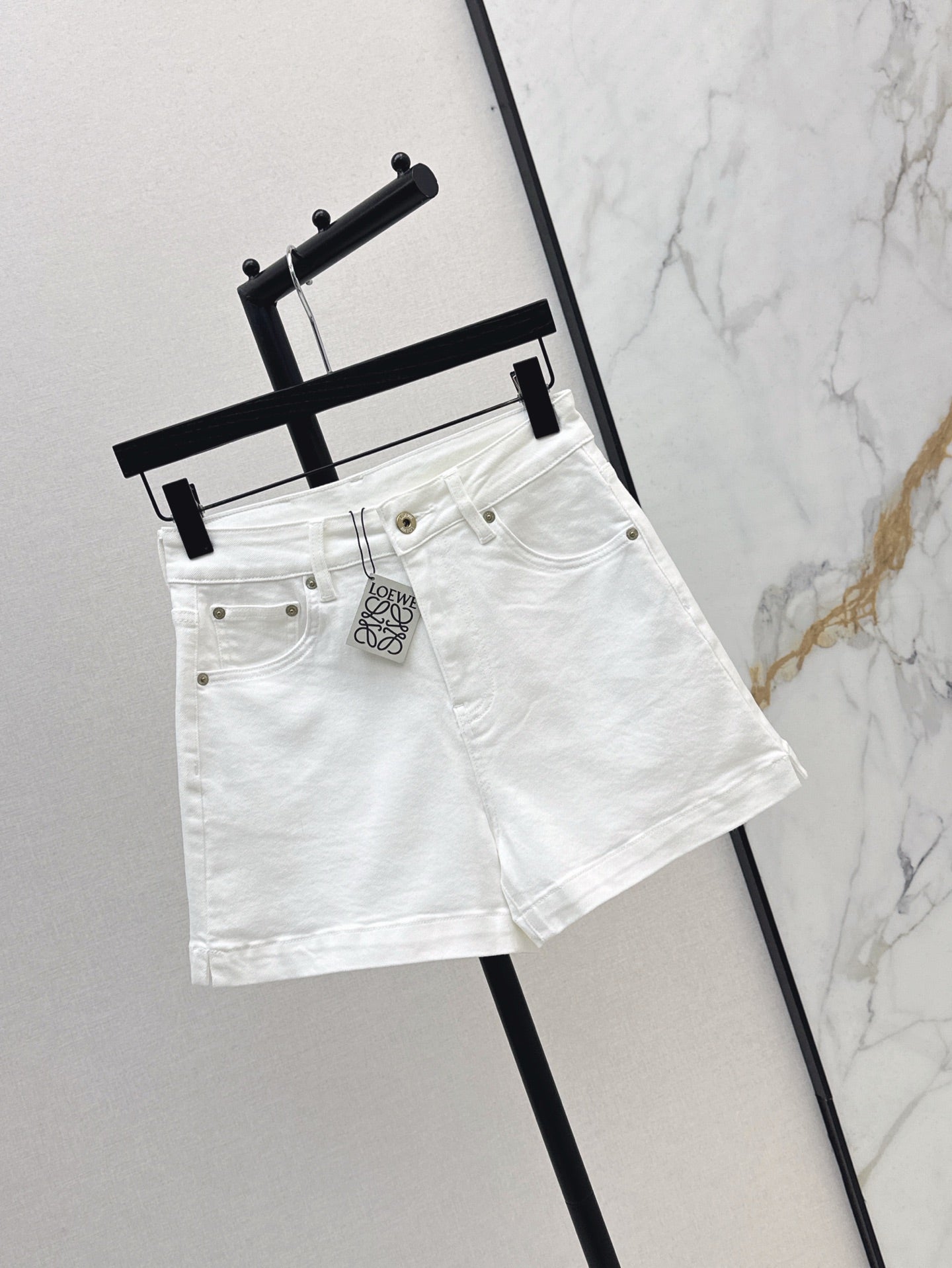 Loe 25ss denim short