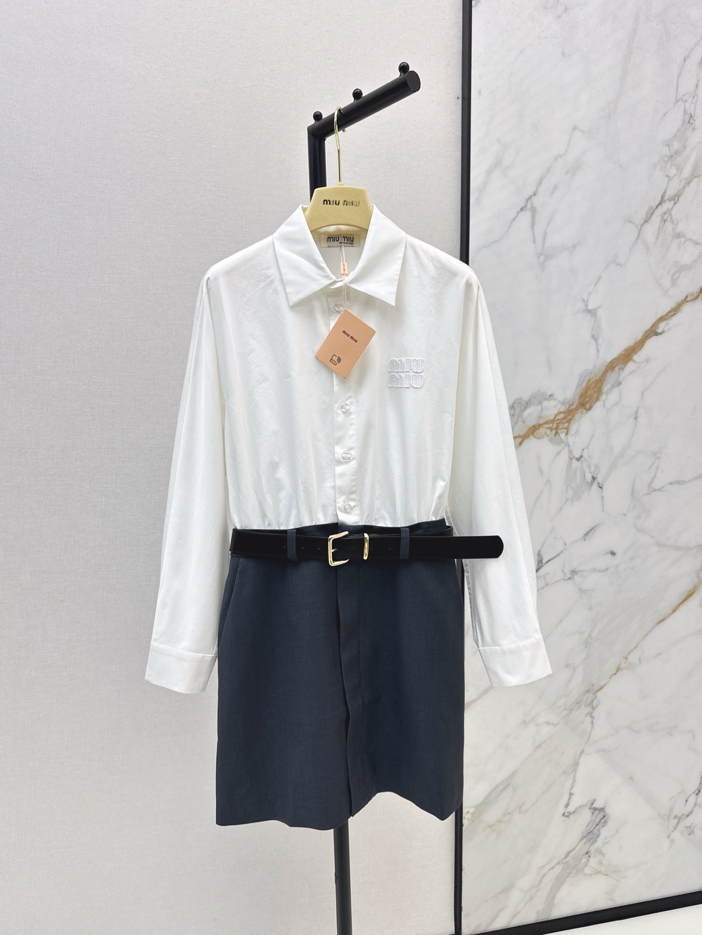 Miu 25ss shirt dress