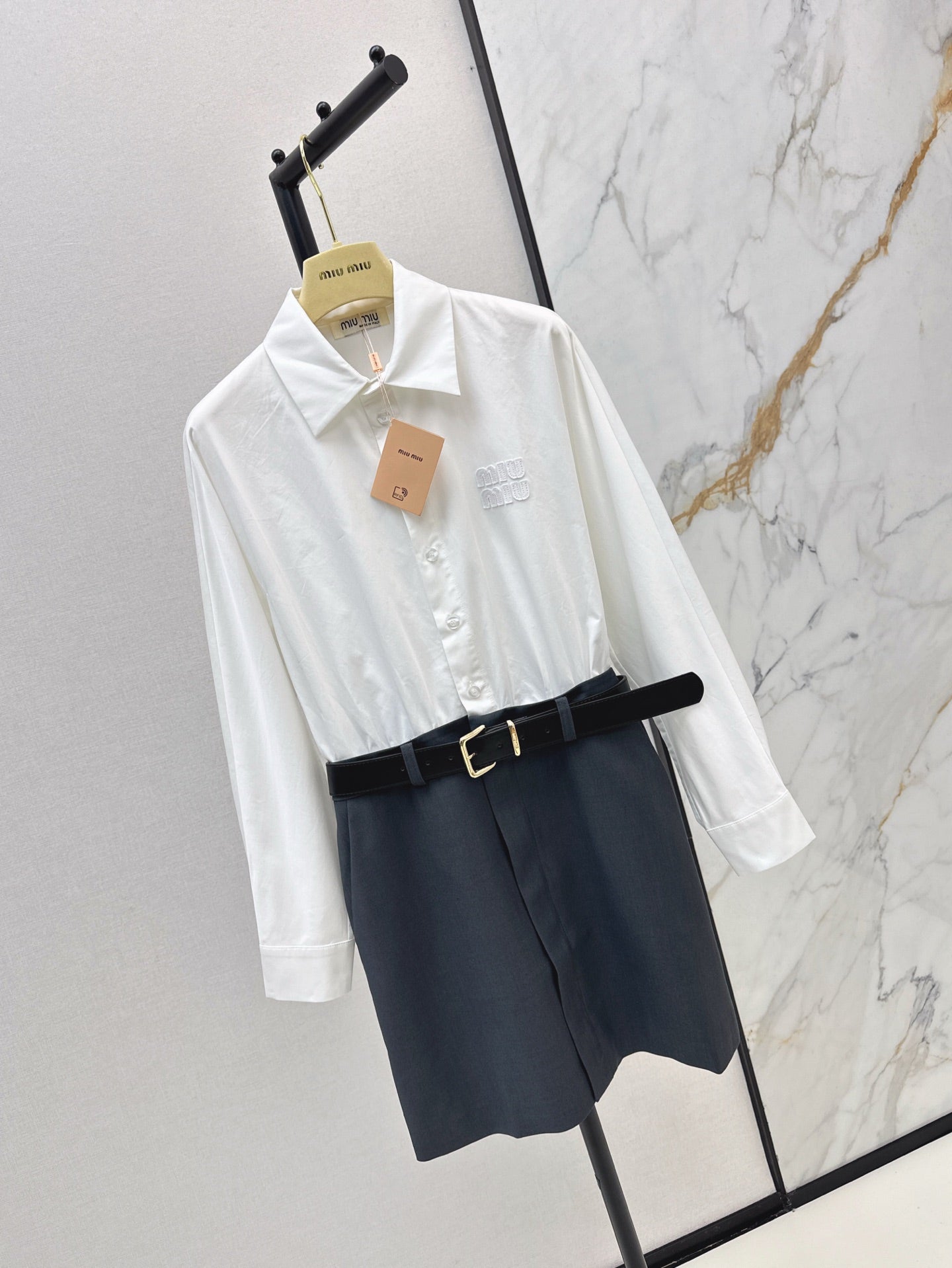Miu 25ss shirt dress