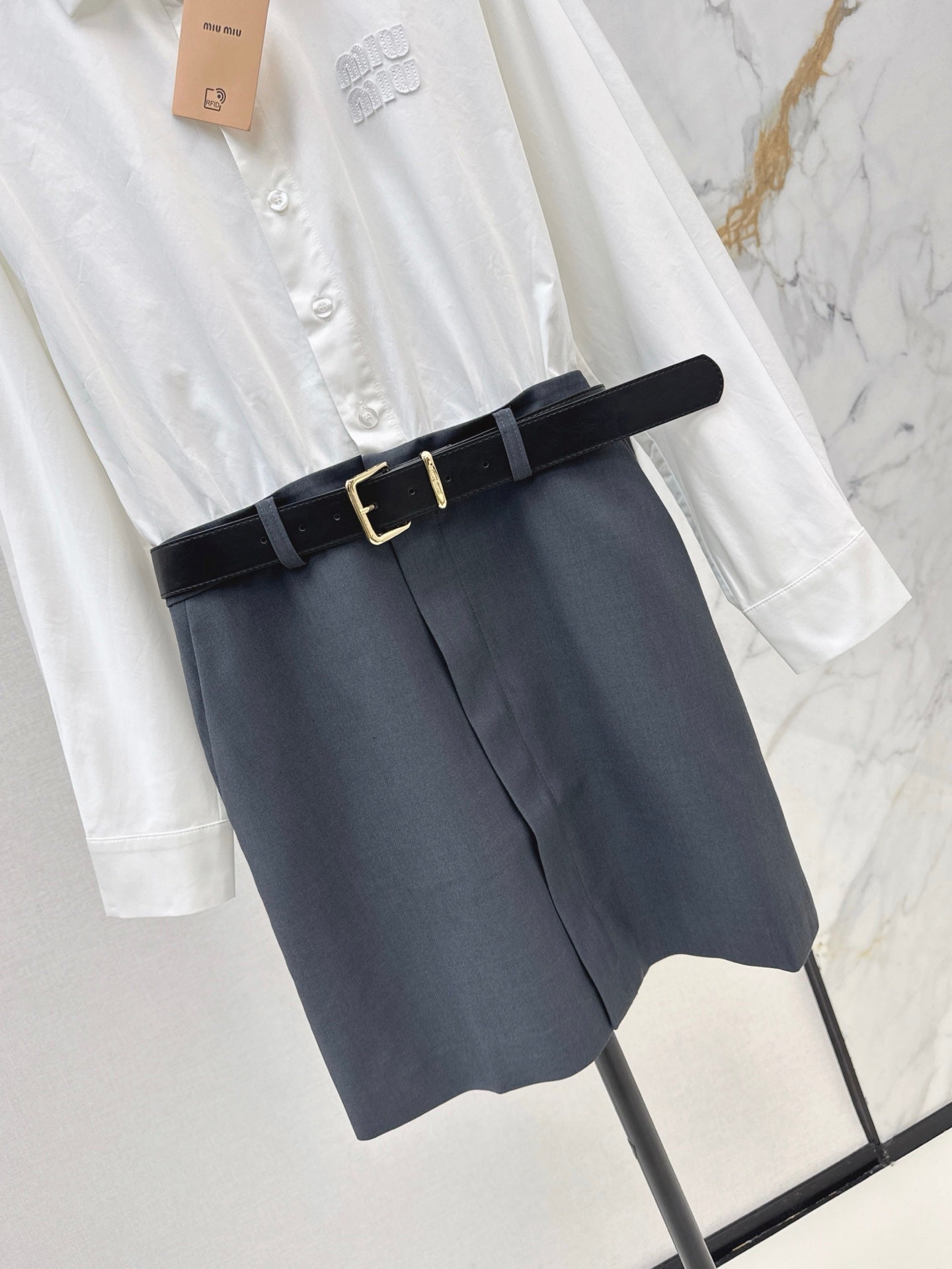 Miu 25ss shirt dress