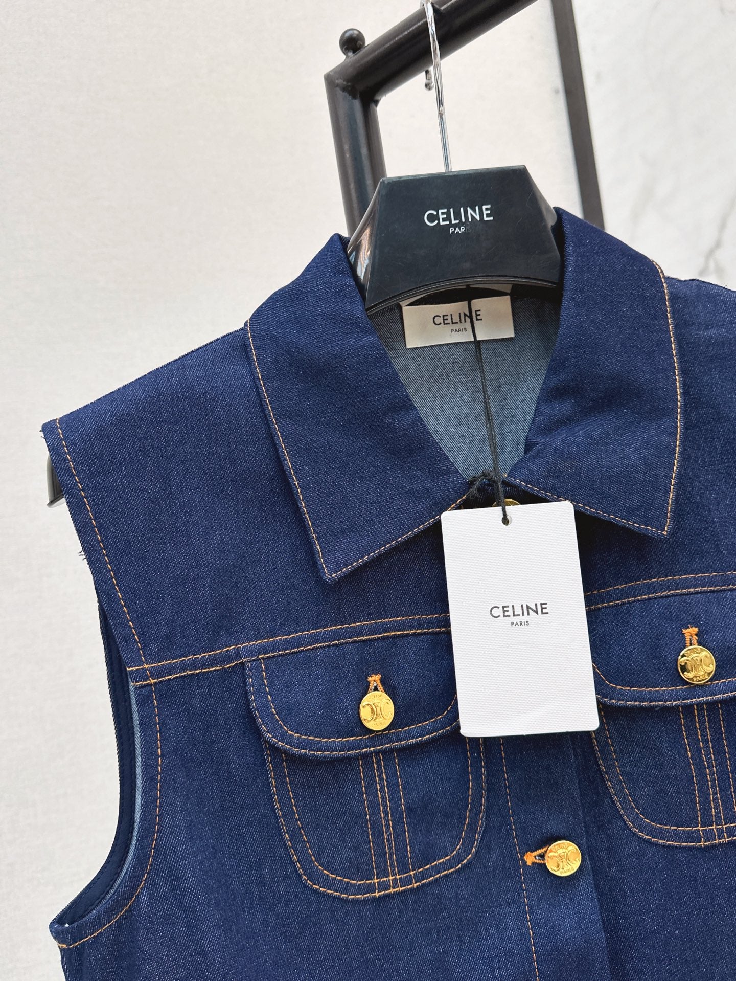 Celi 25ss denim vest