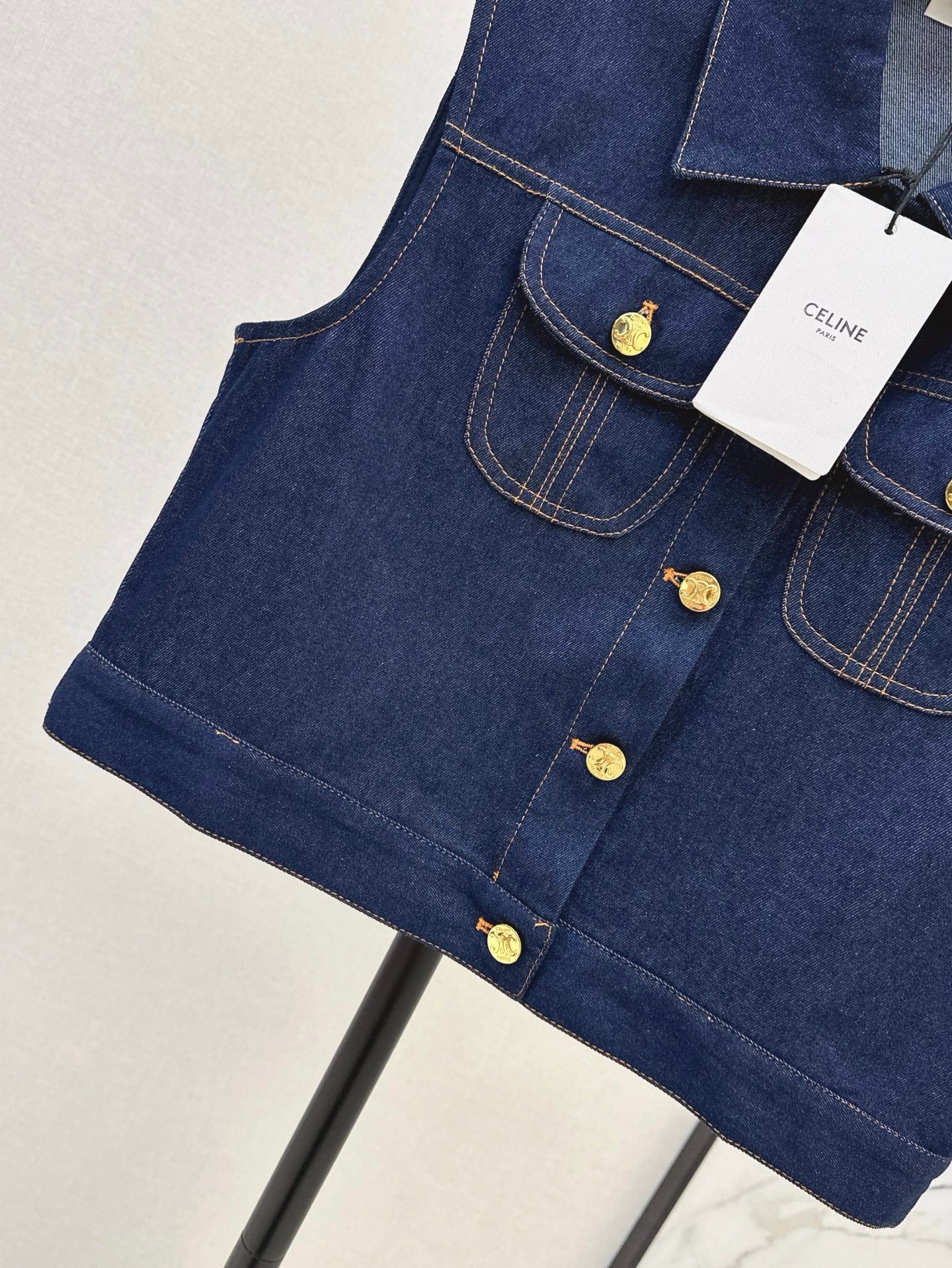 Celi 25ss denim vest