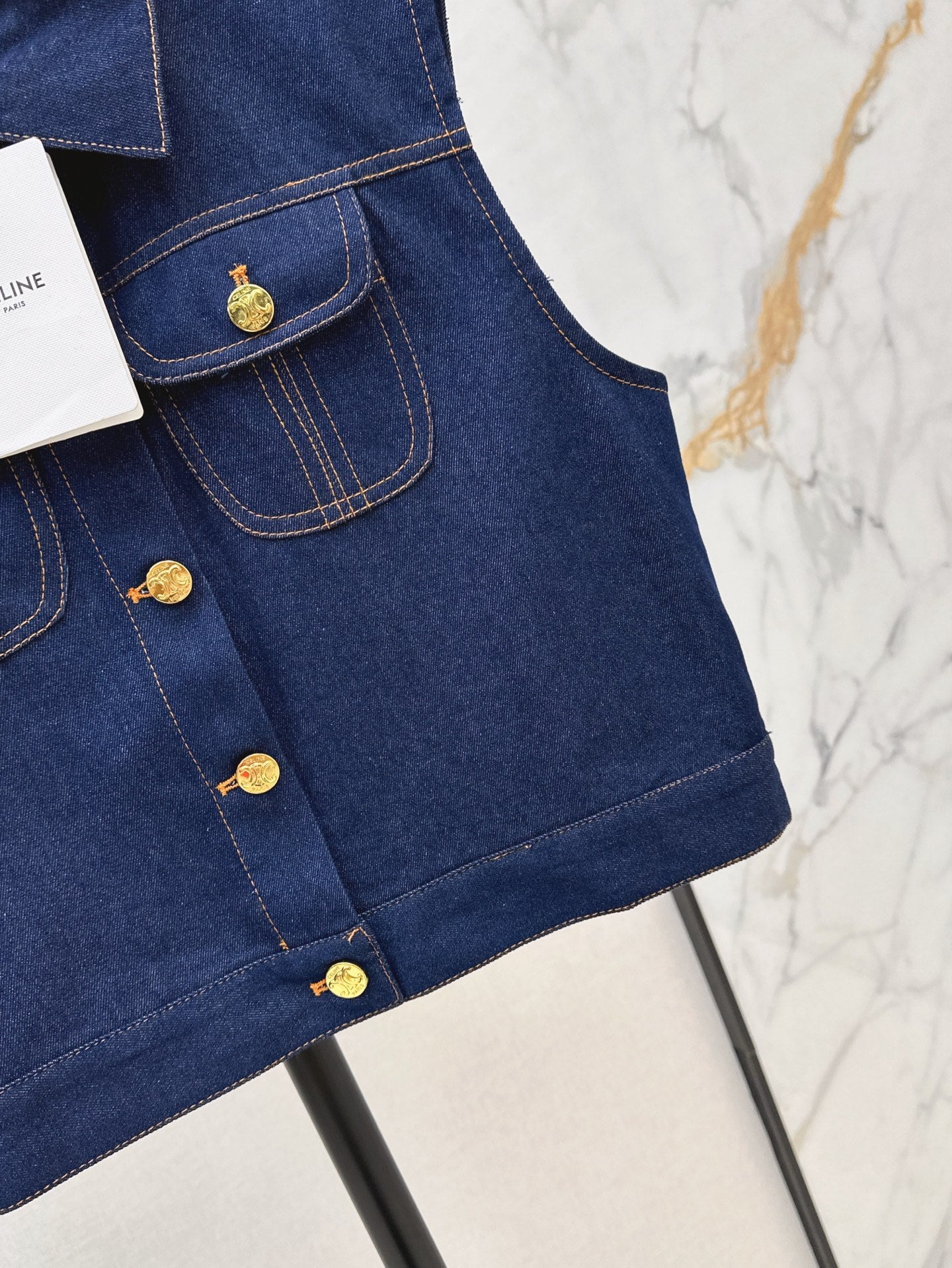 Celi 25ss denim vest