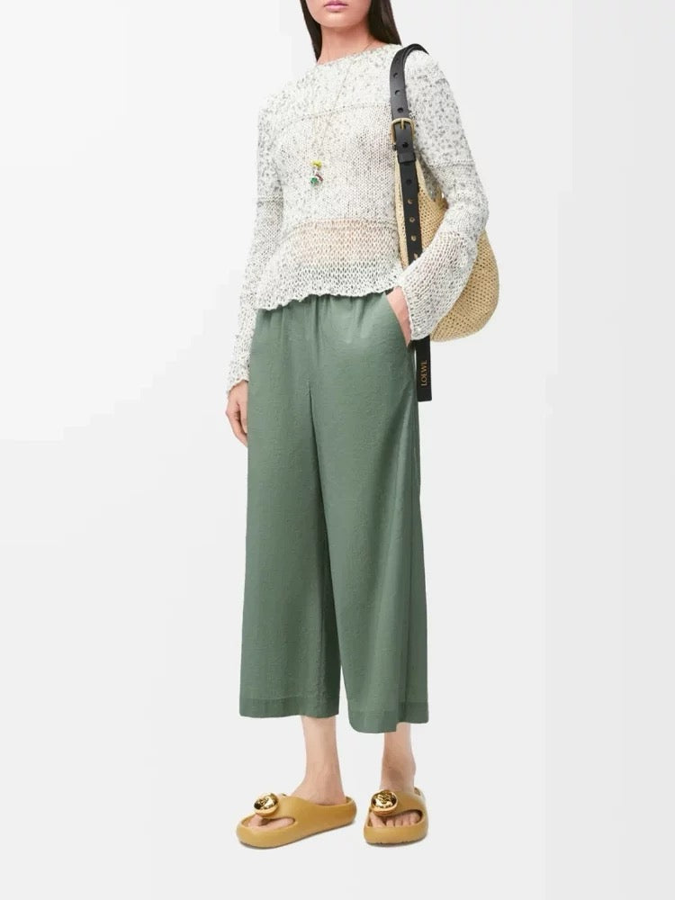 Loe 25ss ankle pants