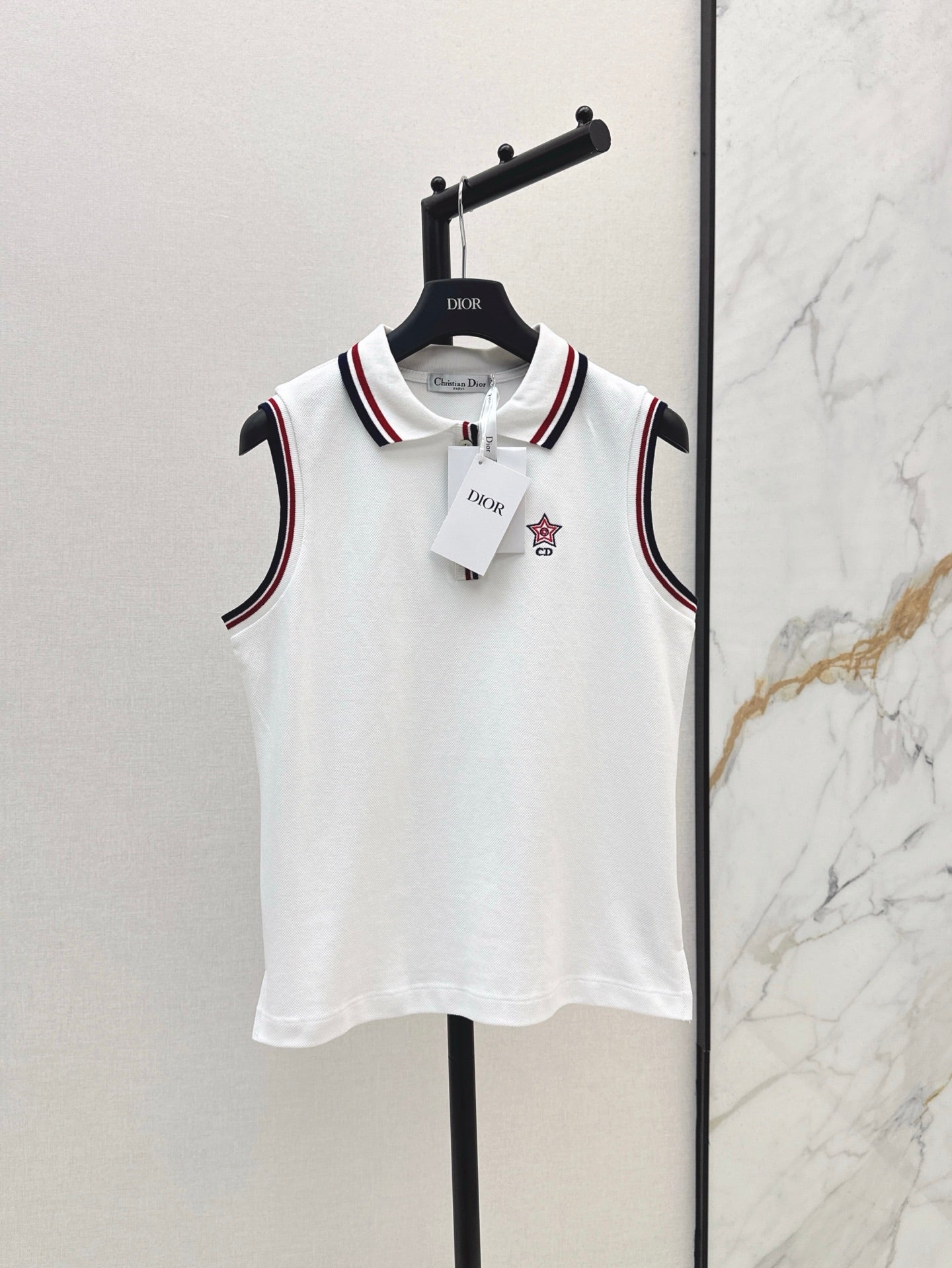 Dio 25ss embroidered vest