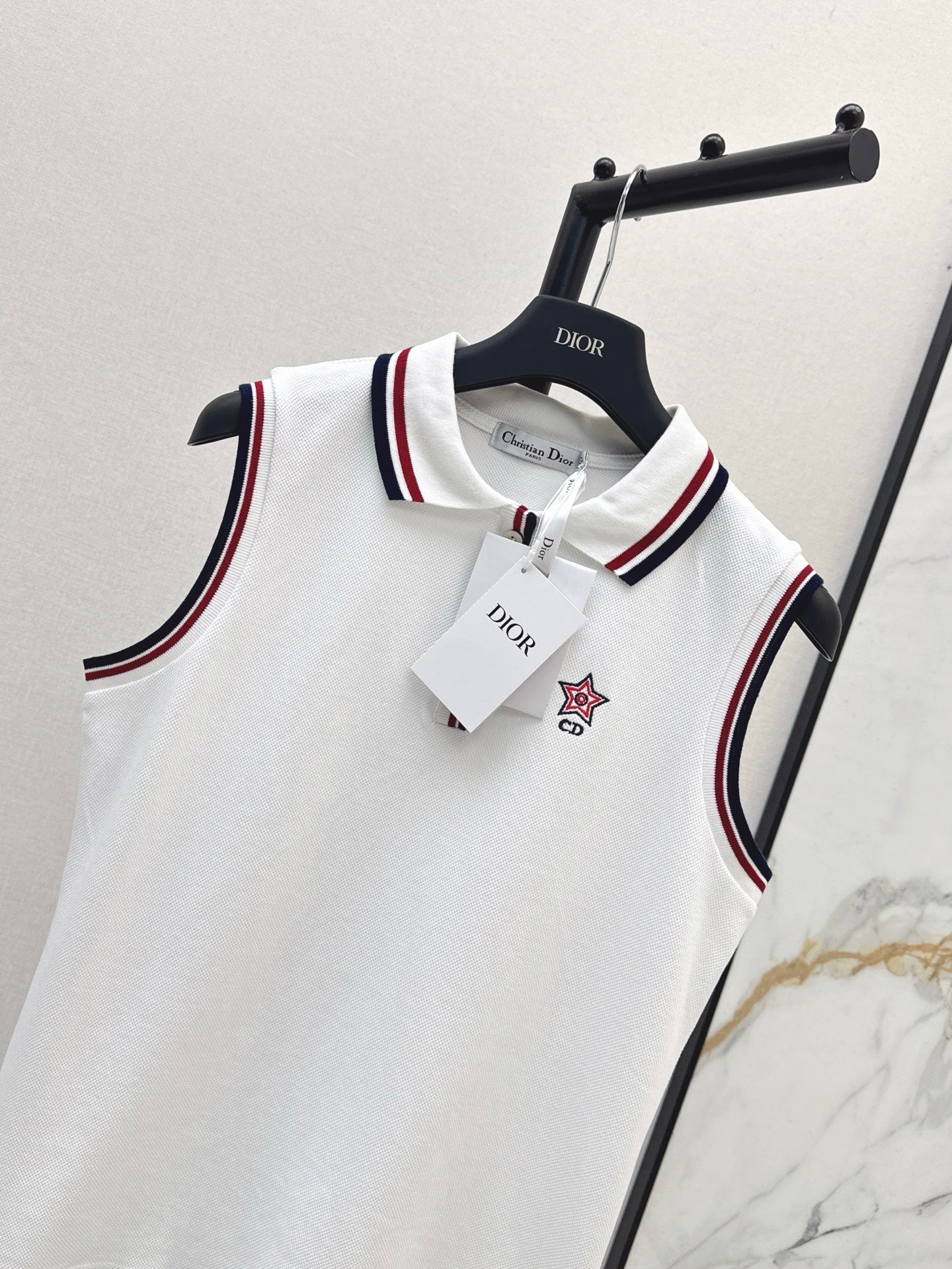 Dio 25ss embroidered vest