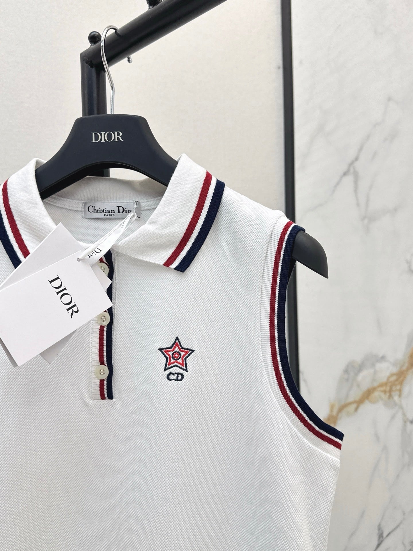 Dio 25ss embroidered vest