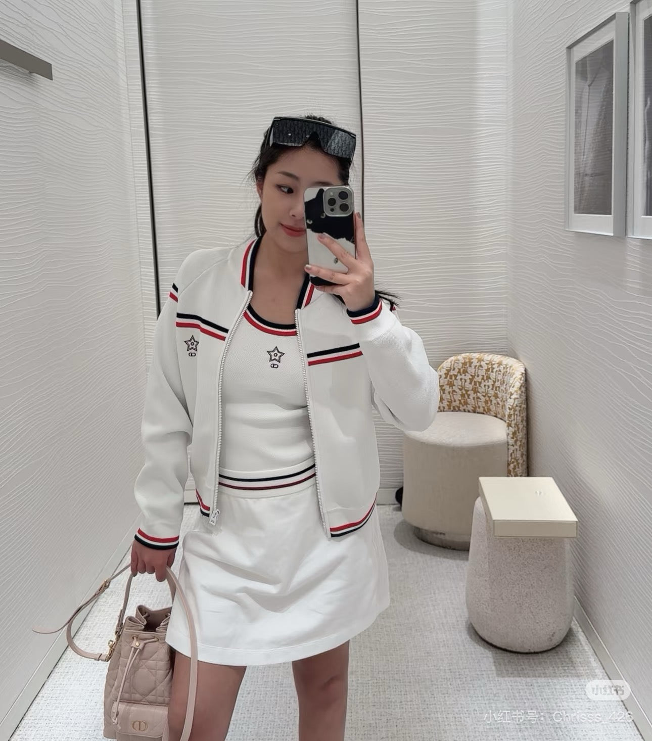 CD 25ss embroidered short