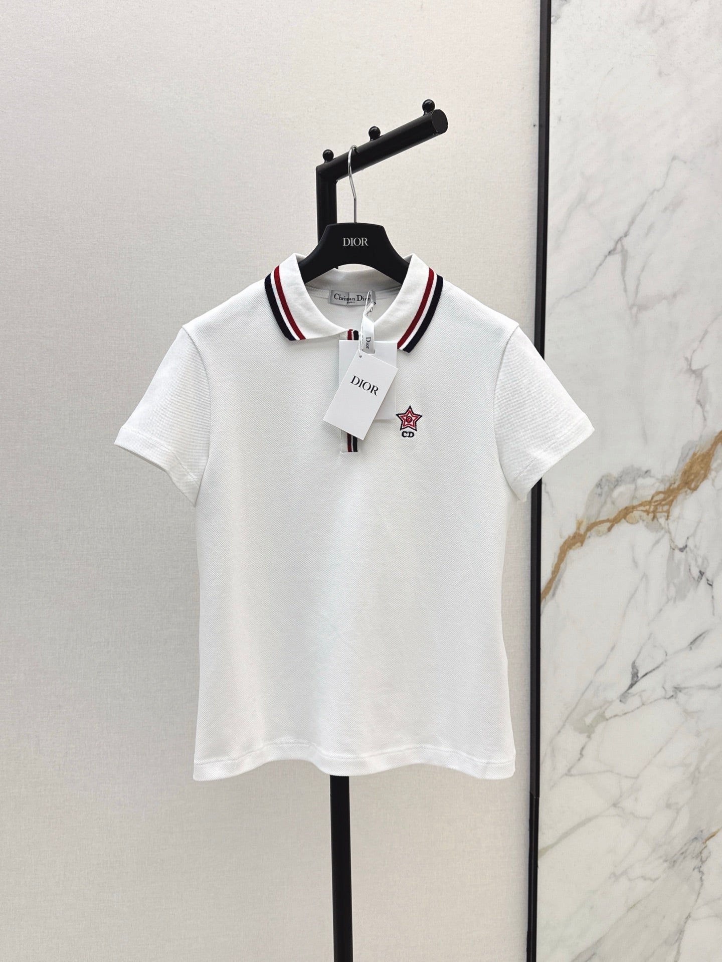 CD 25ss embroidered polo