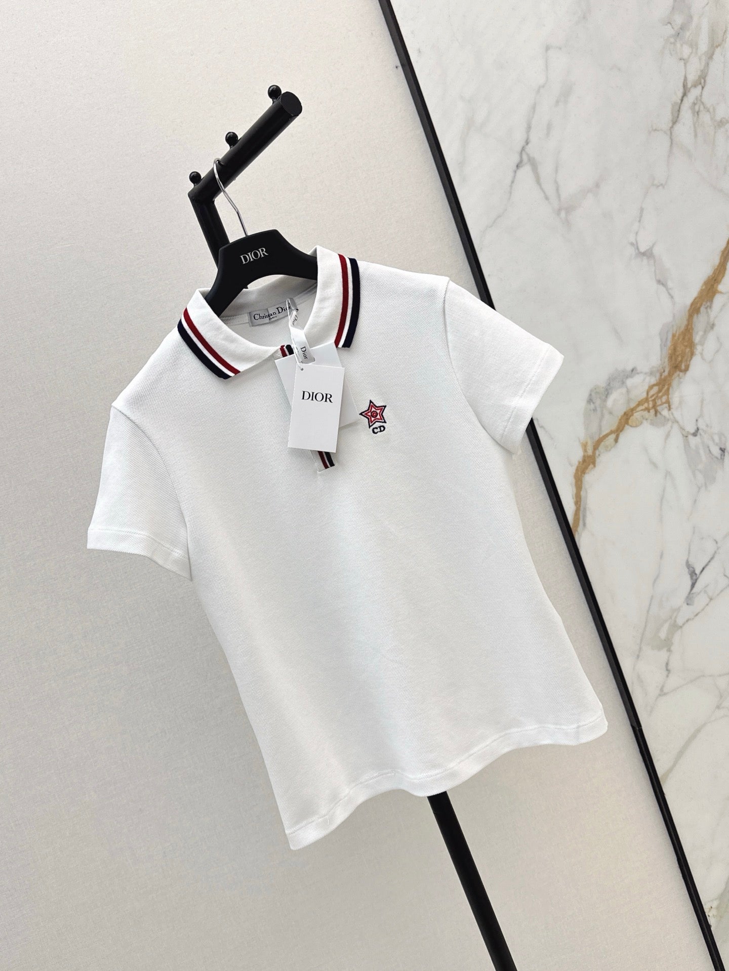 CD 25ss embroidered polo