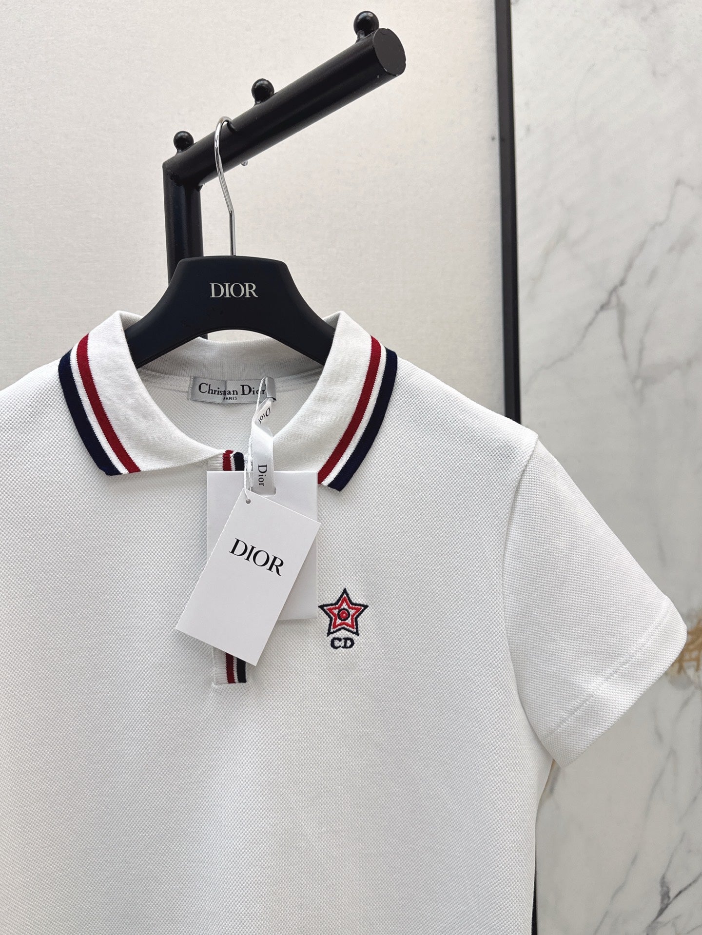 CD 25ss embroidered polo