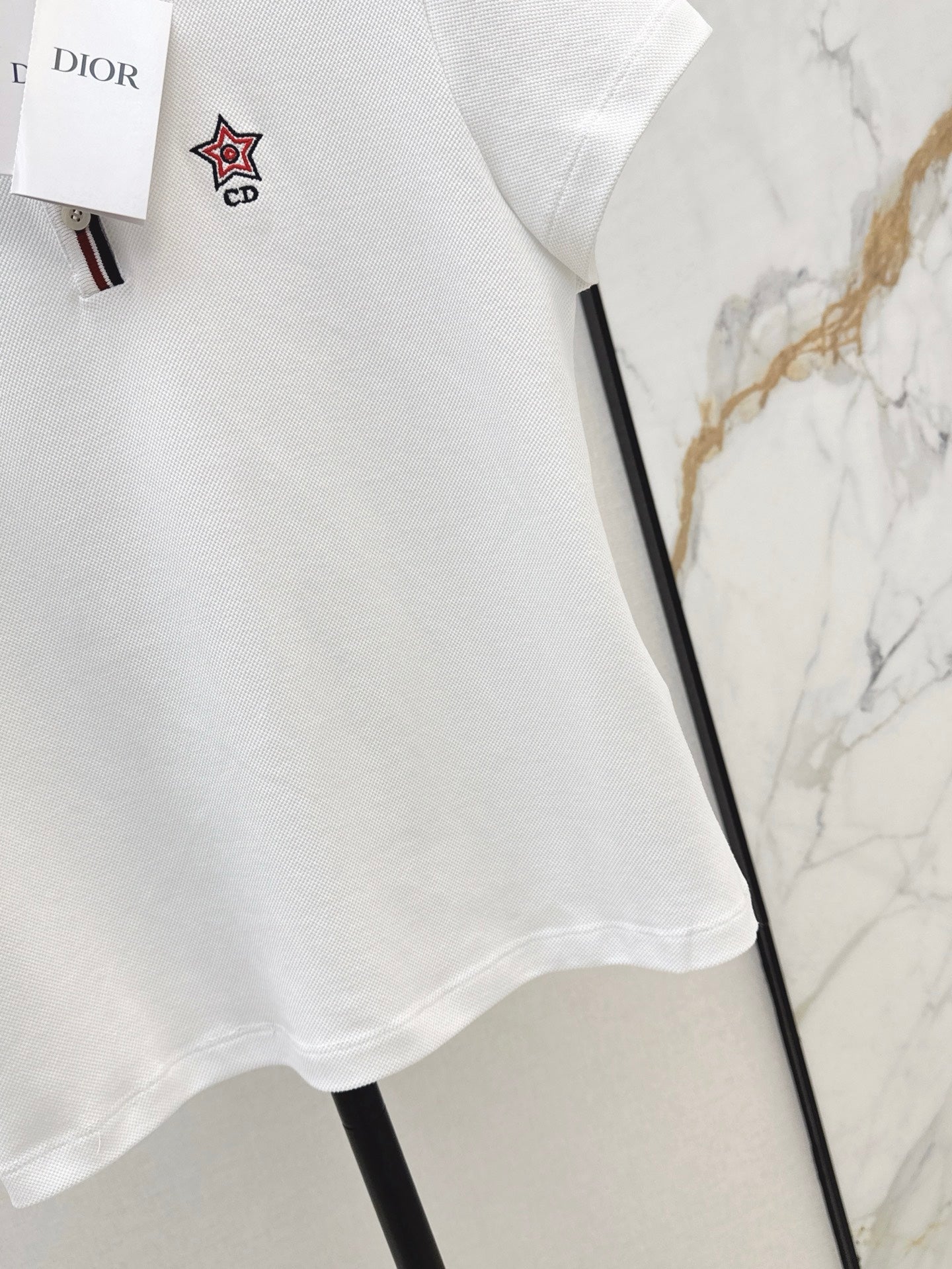 CD 25ss embroidered polo