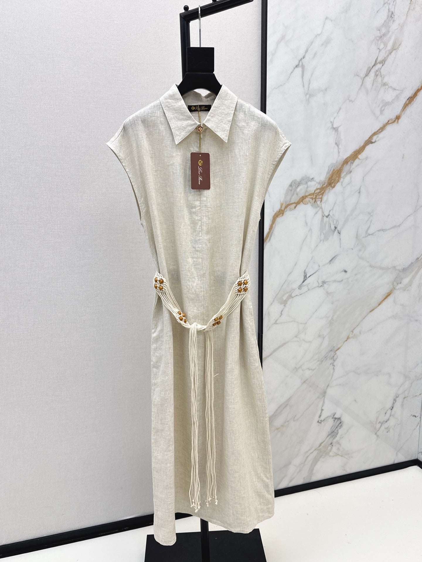 Loro 25ss linen dress