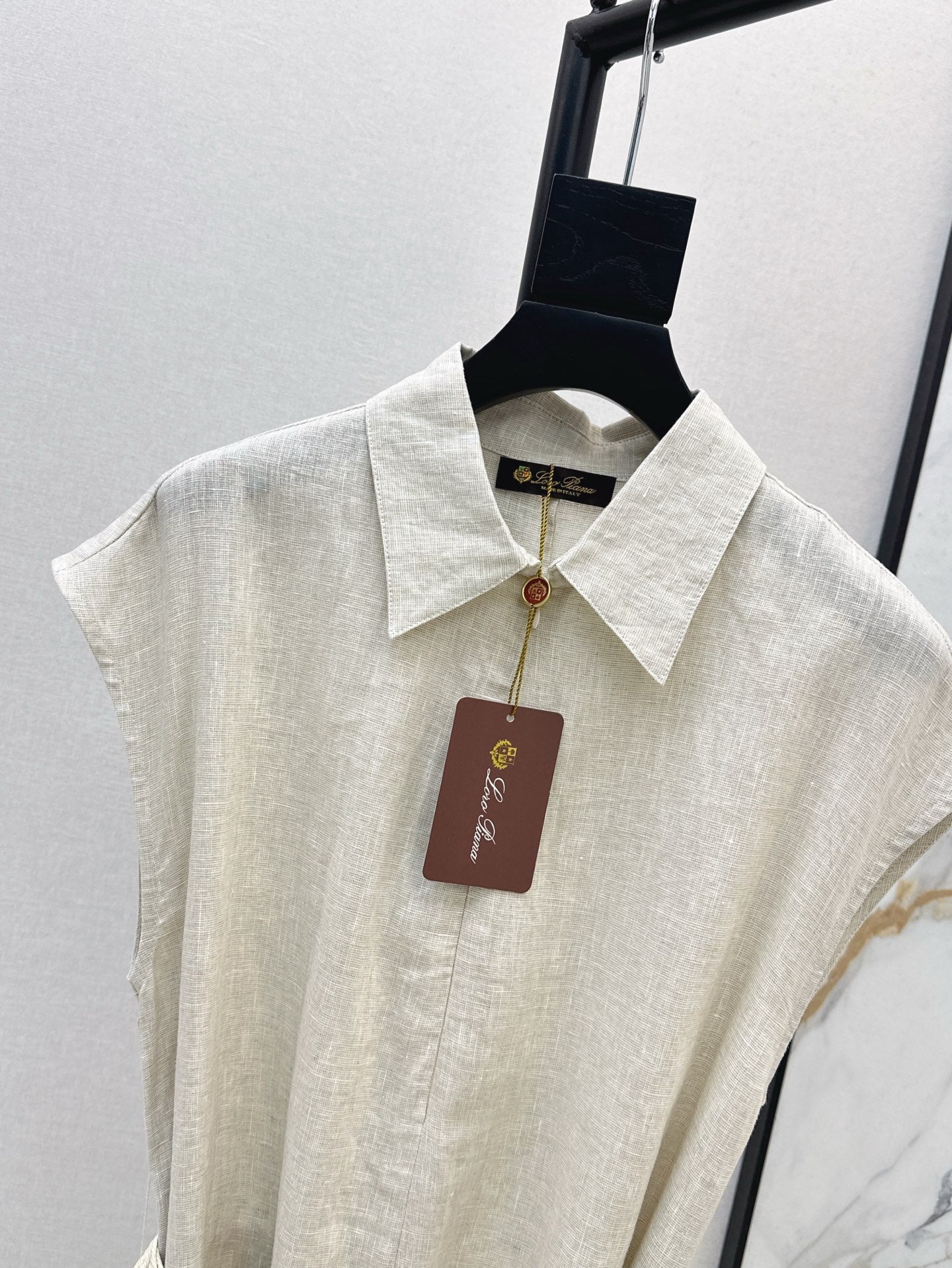Loro 25ss linen dress