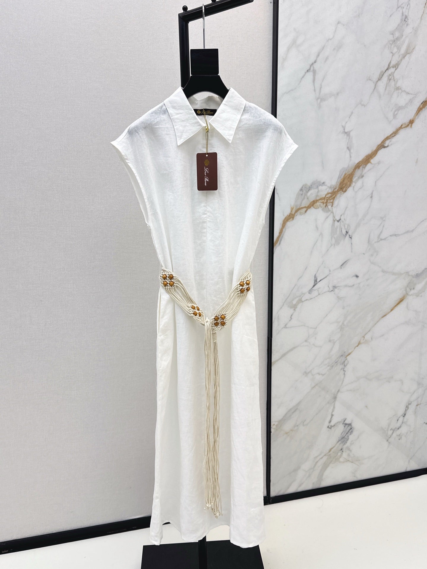 Loro 25ss linen dress