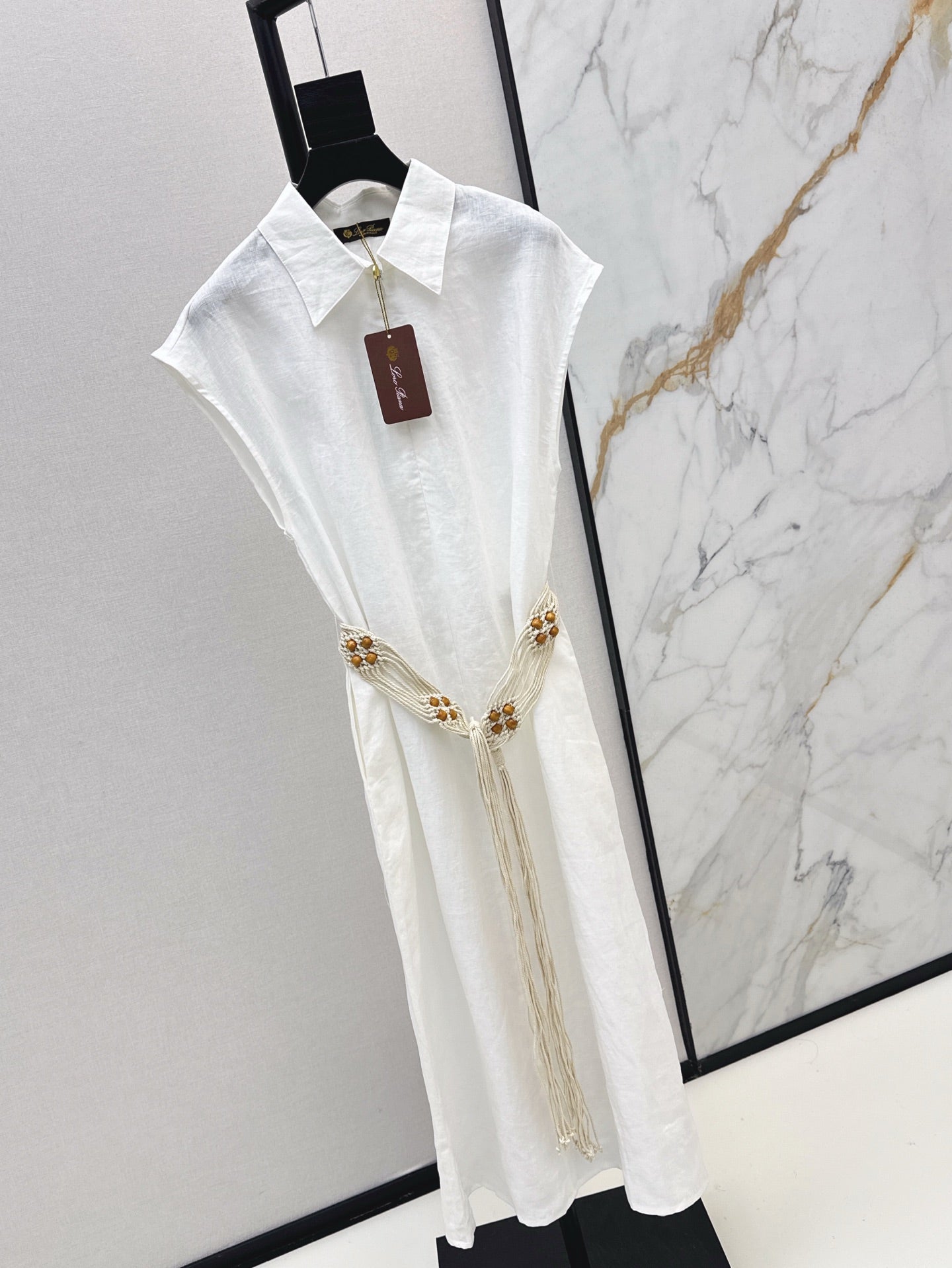 Loro 25ss linen dress