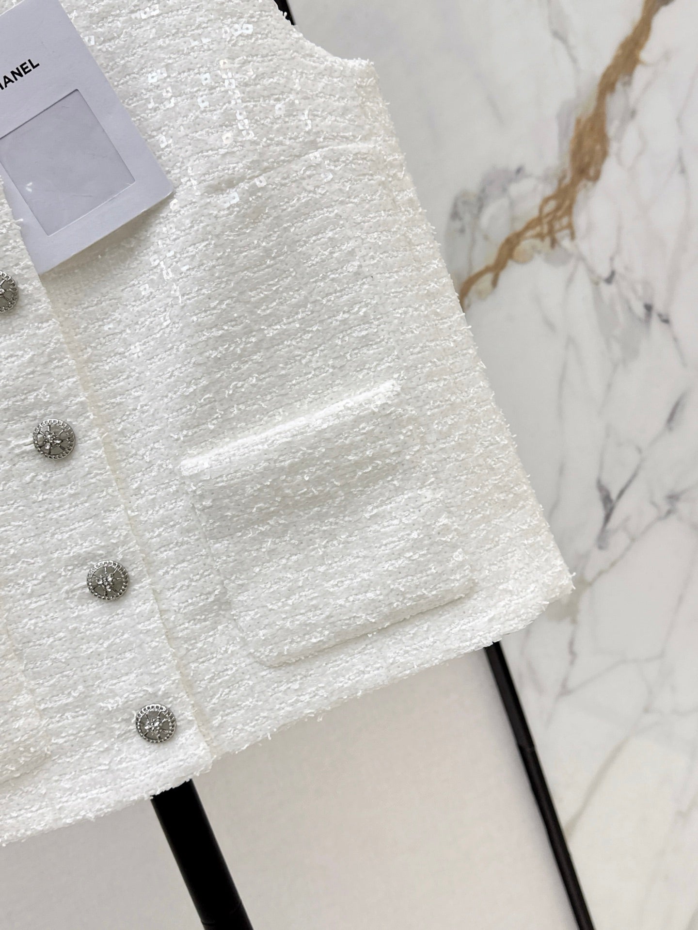 Chan 25ss woven vest