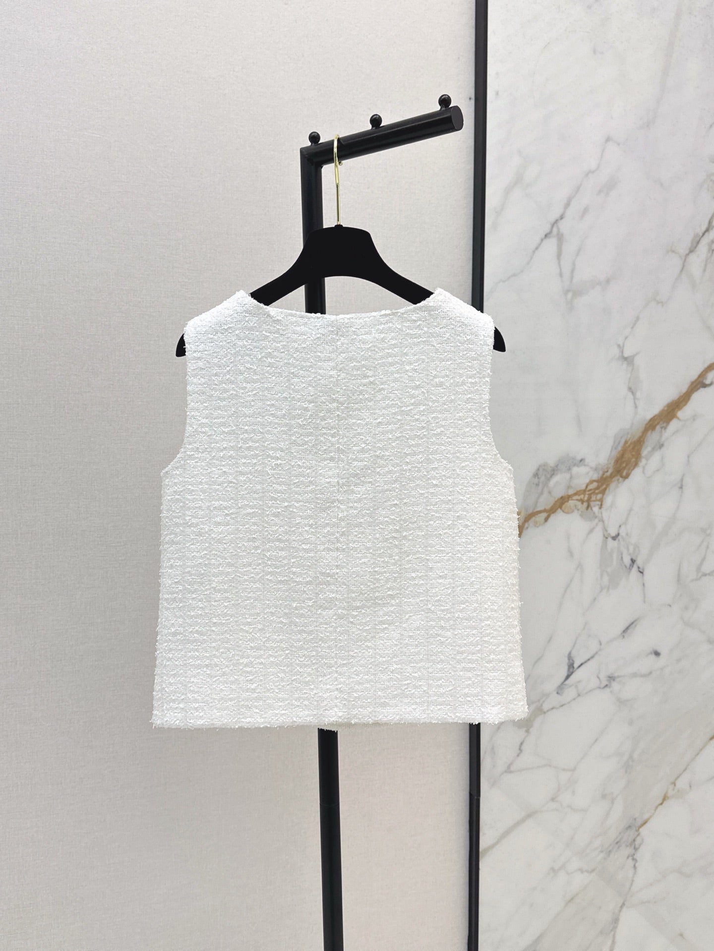 Chan 25ss woven vest