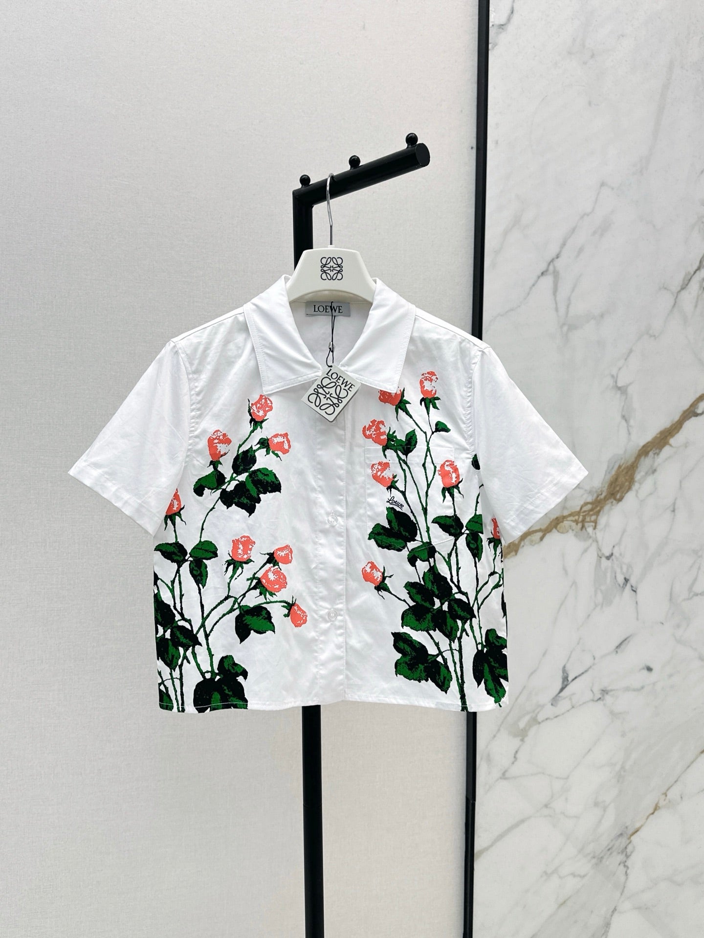 Loe 25ss print shirt
