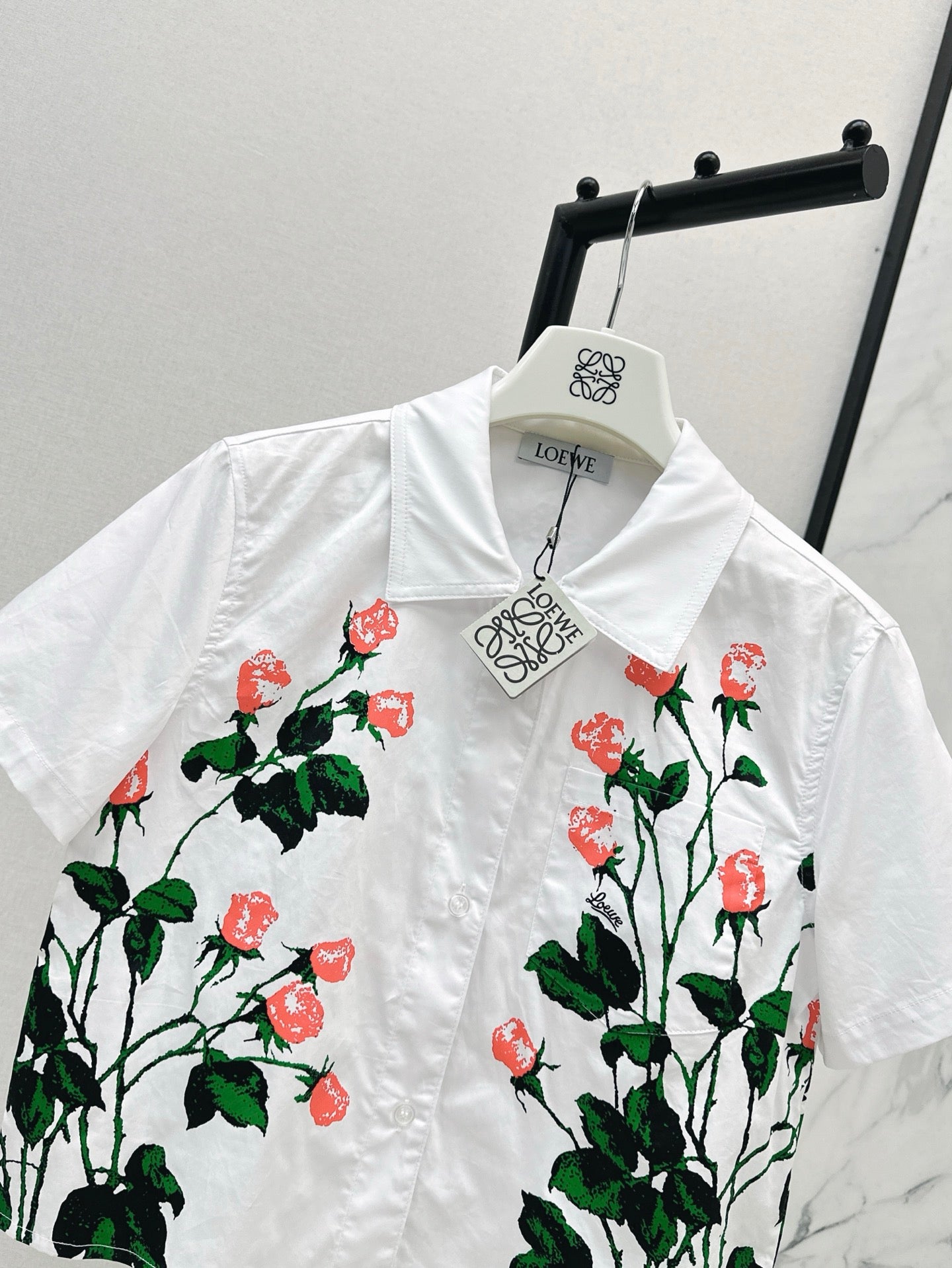 Loe 25ss print shirt