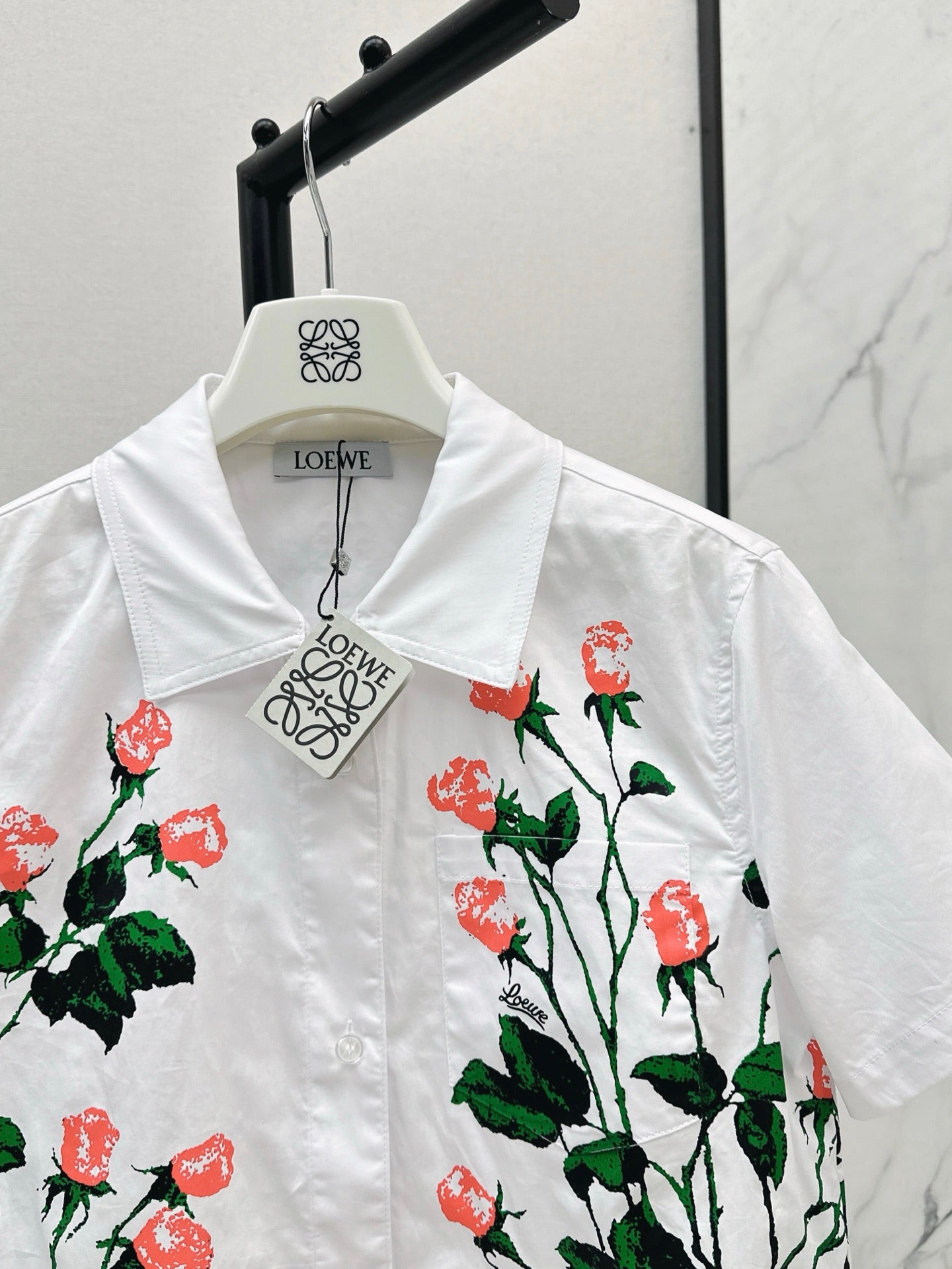 Loe 25ss print shirt