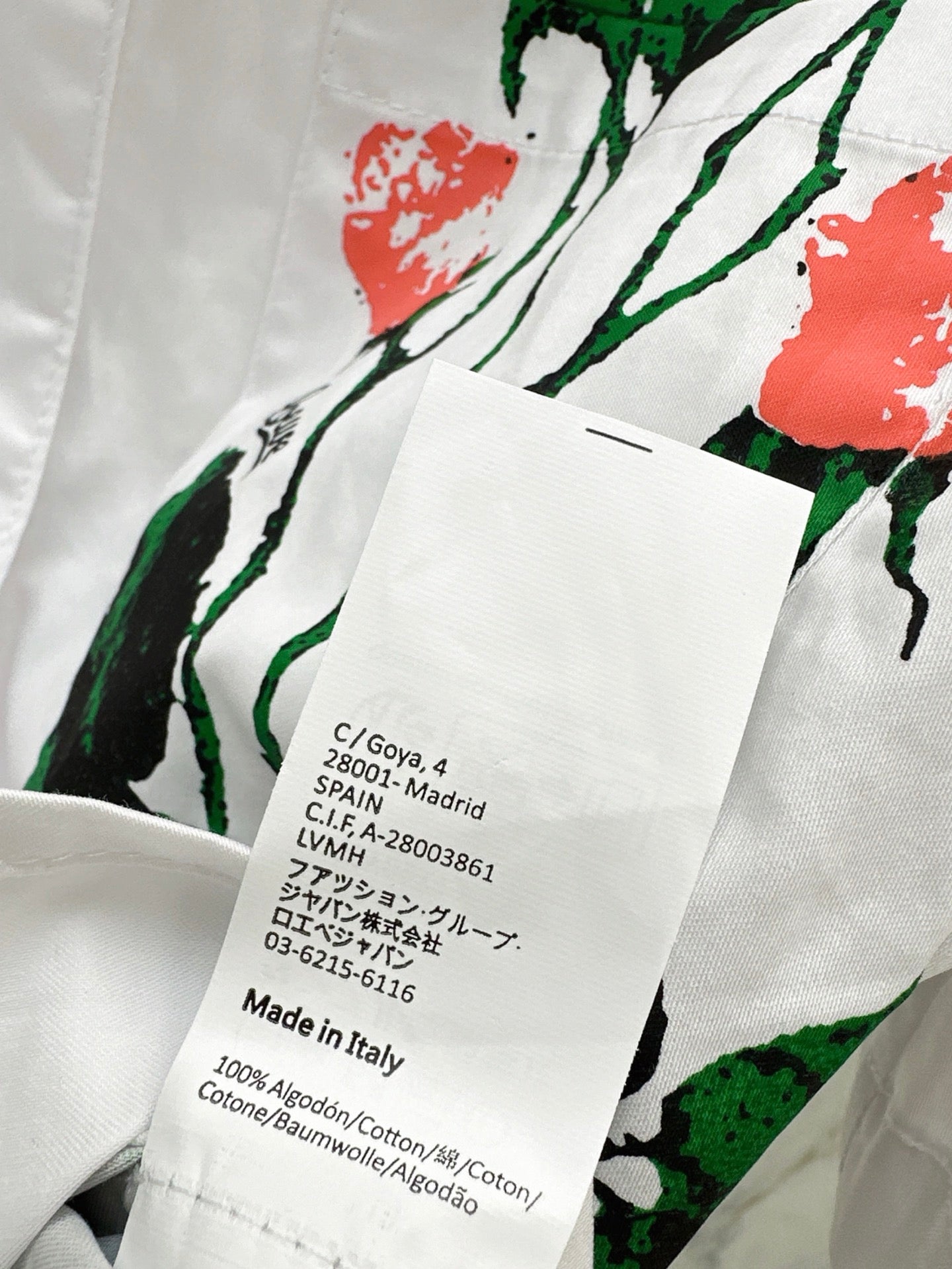 Loe 25ss print shirt