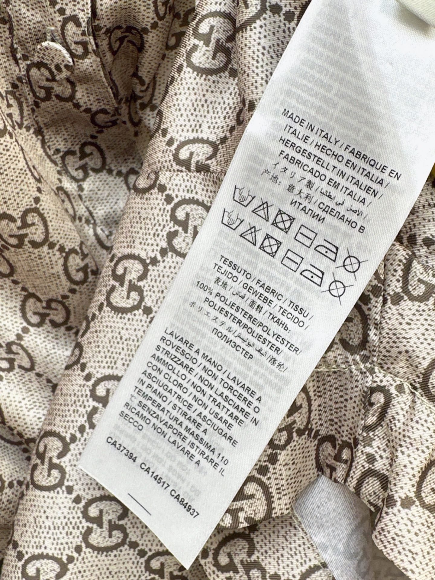 Guc 25ss print jumpsuit