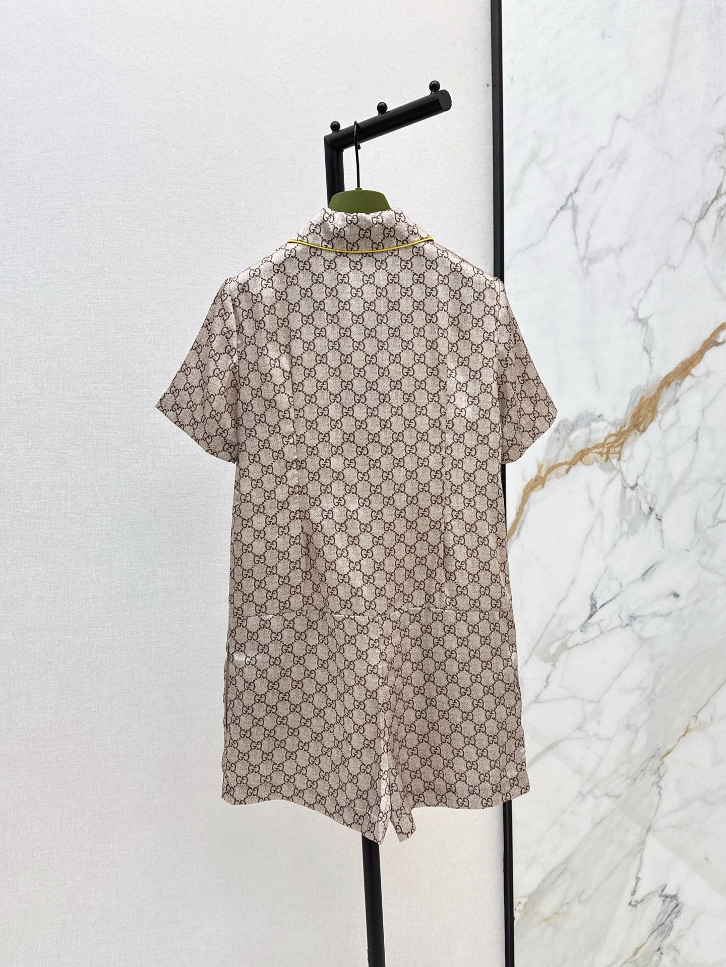 Guc 25ss print jumpsuit