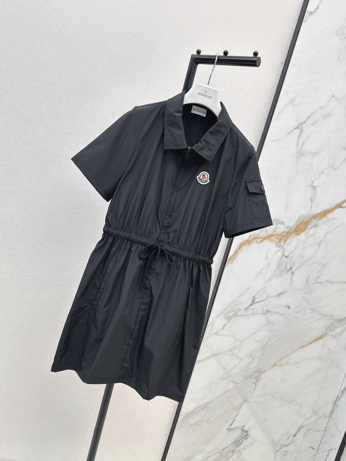 Mon 25ss drawstring dress