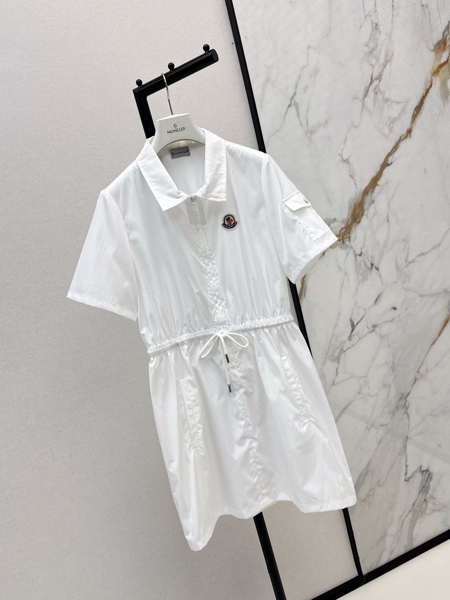 Mon 25ss drawstring dress