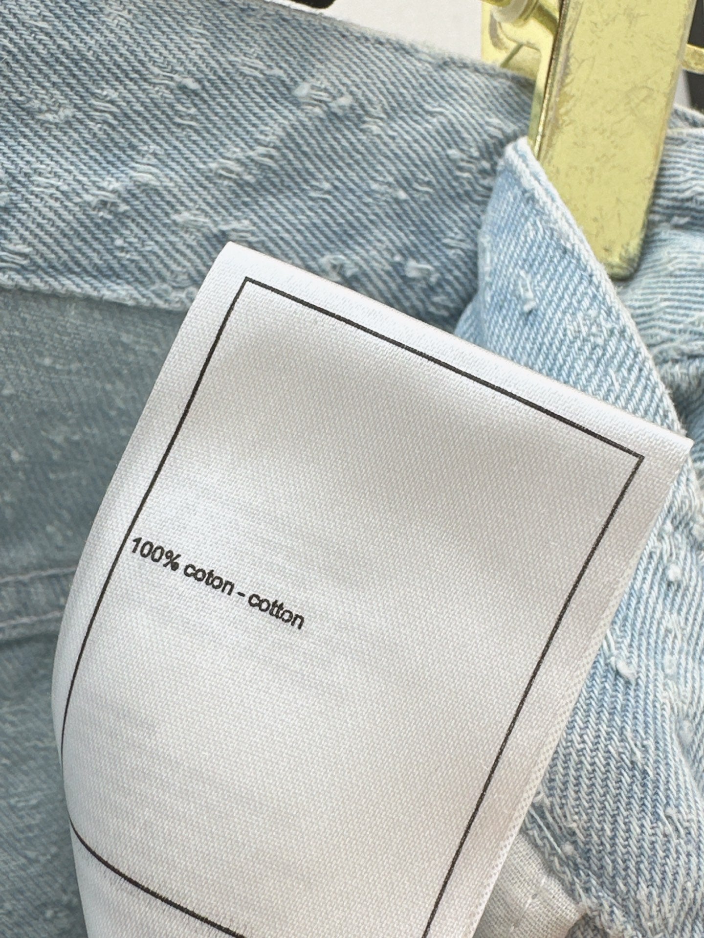 Chan 25ss straight jeans