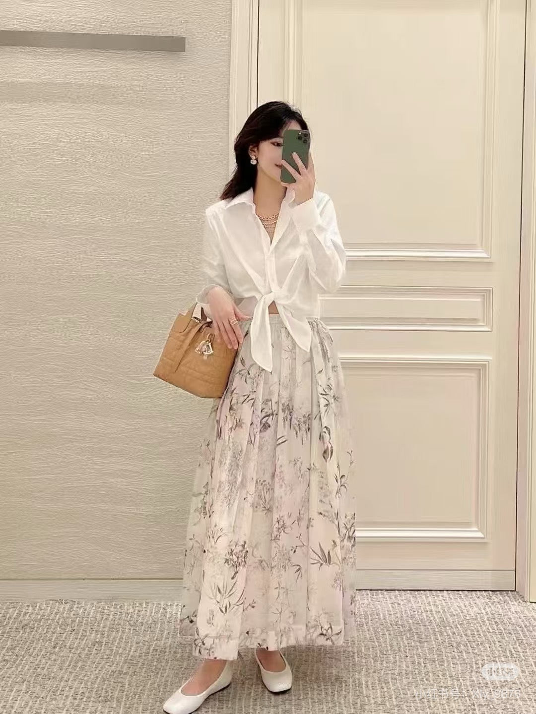 CD 25SS crop shirt