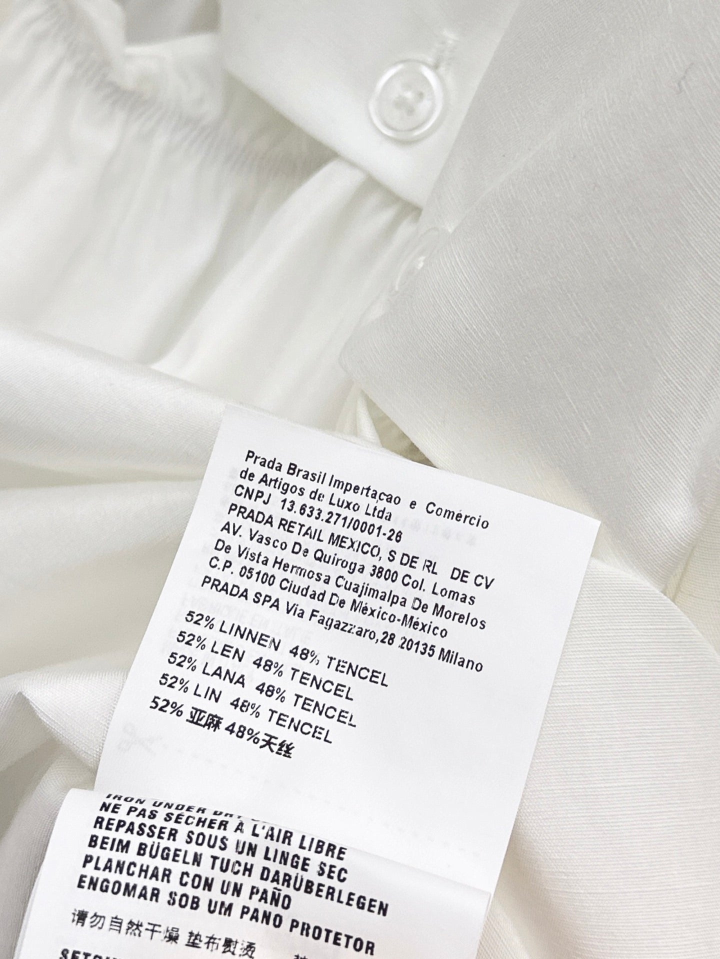 Miu 25ss crop shirt set