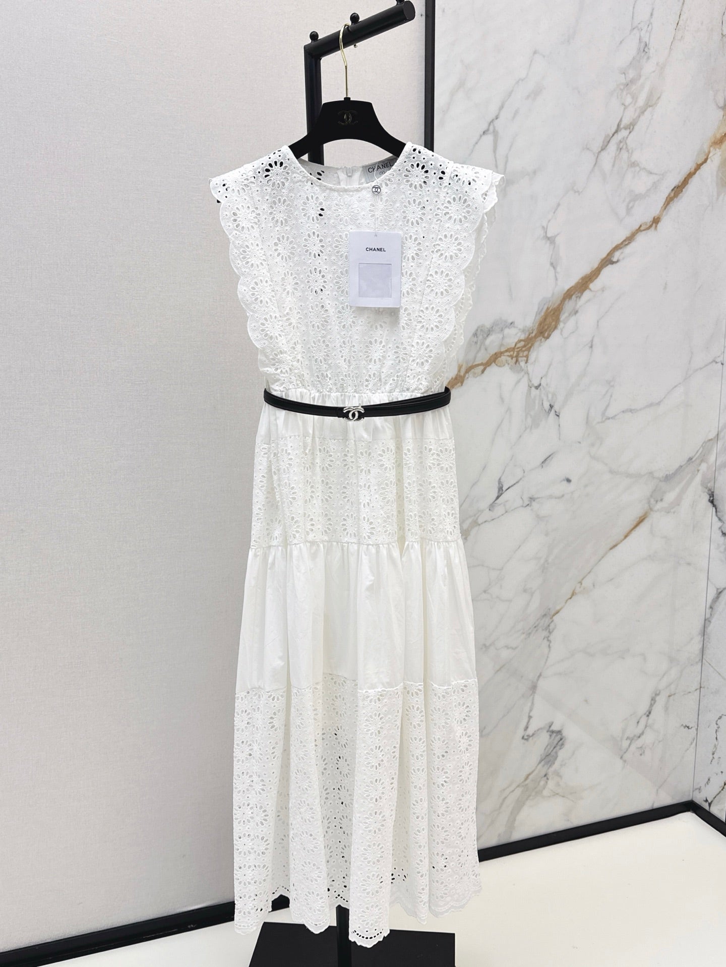 Chan 25ss hollow dress