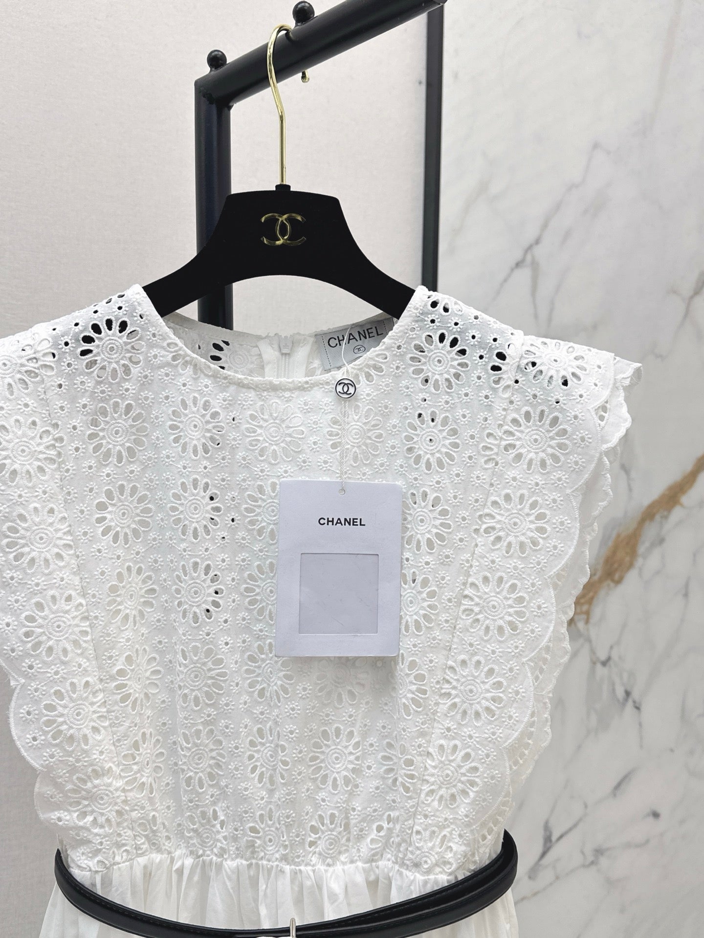 Chan 25ss hollow dress