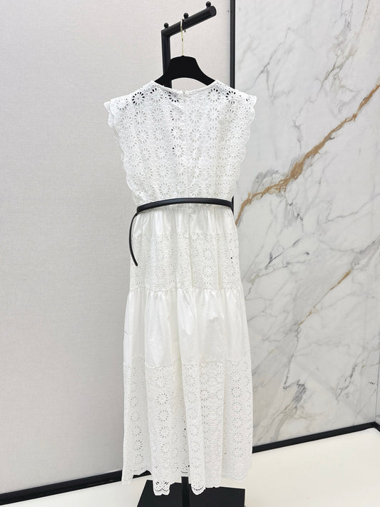 Chan 25ss hollow dress