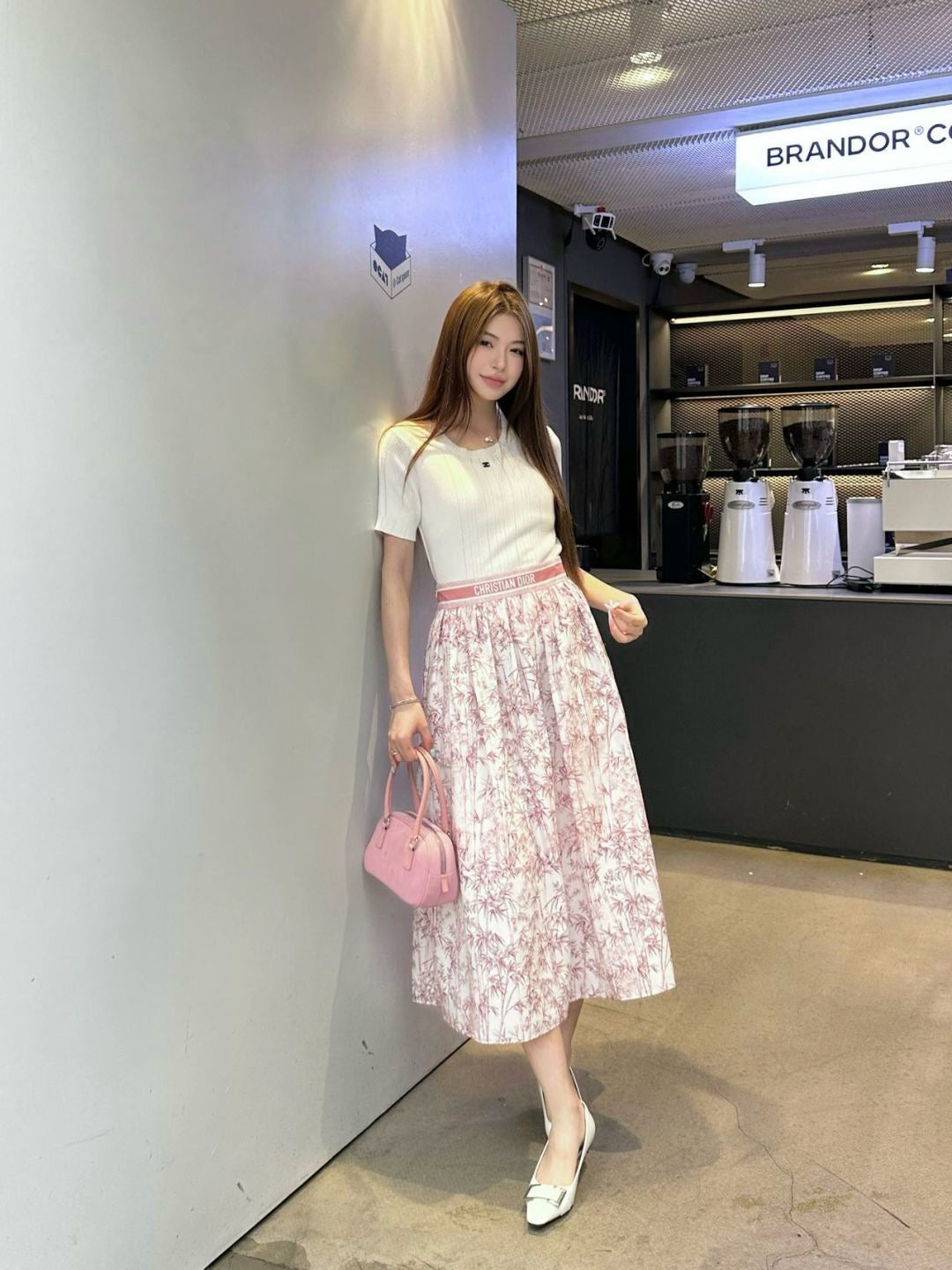 CD 25SS print skirt