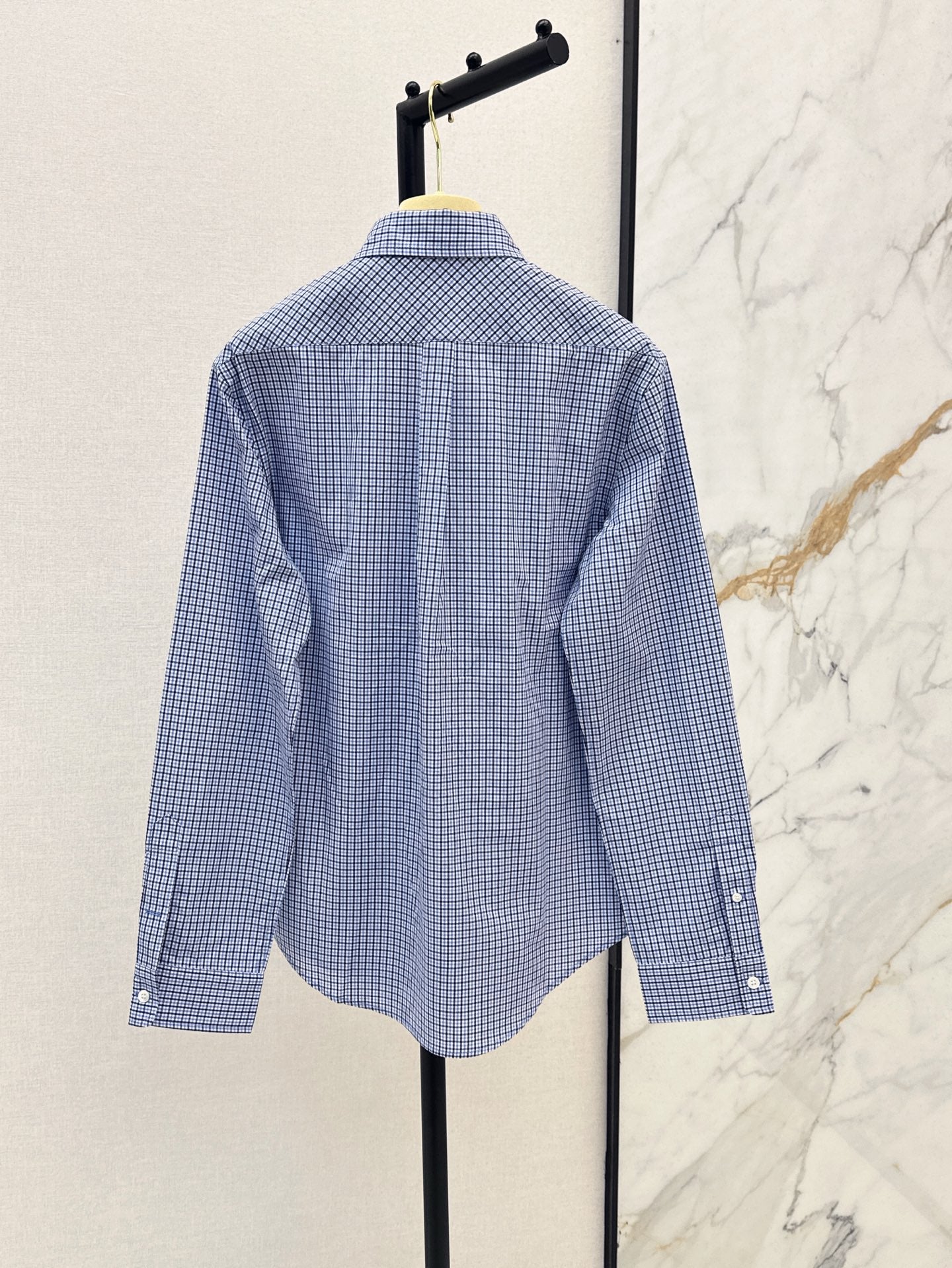 Miu 25ss plaid shirt