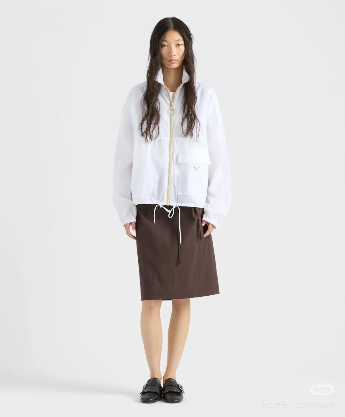 Pra 25ss drawstring jacket