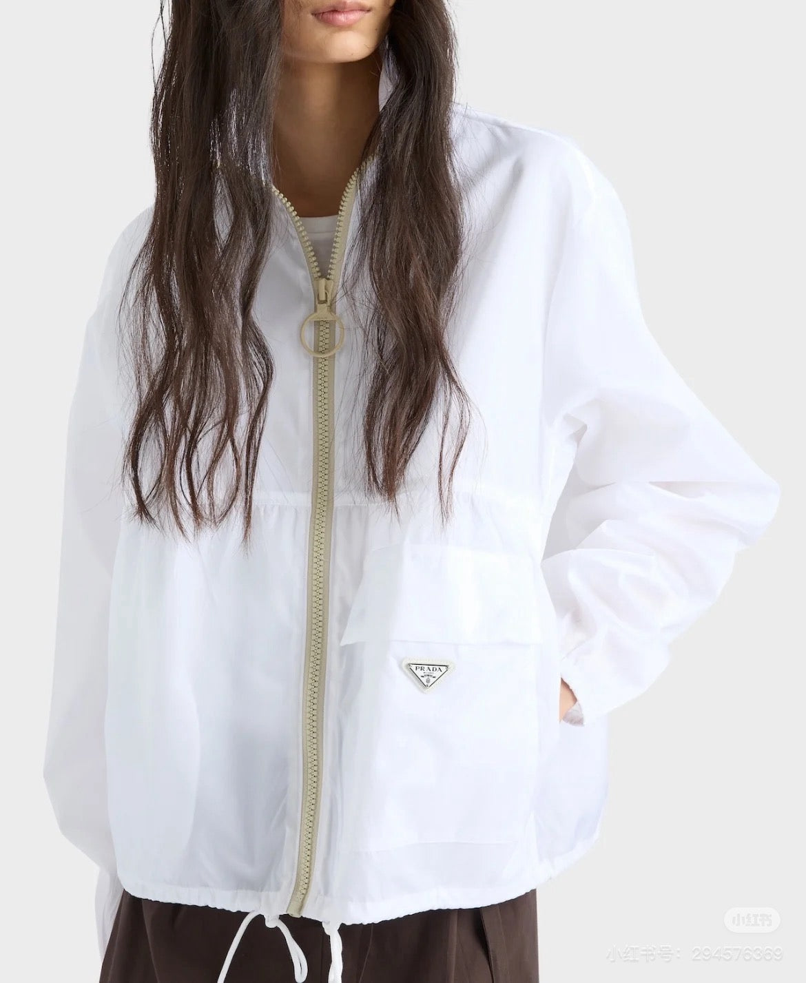 Pra 25ss drawstring jacket