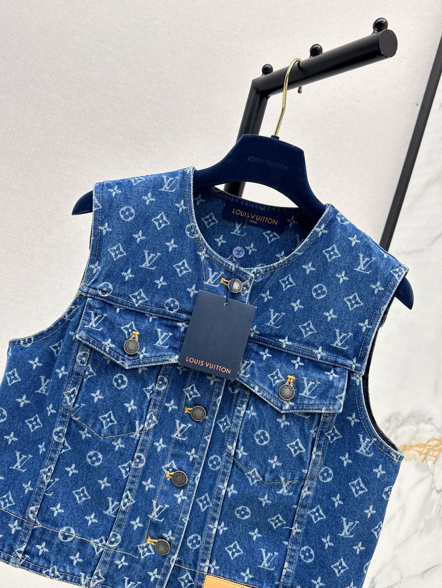 Louis 25ss denim vest