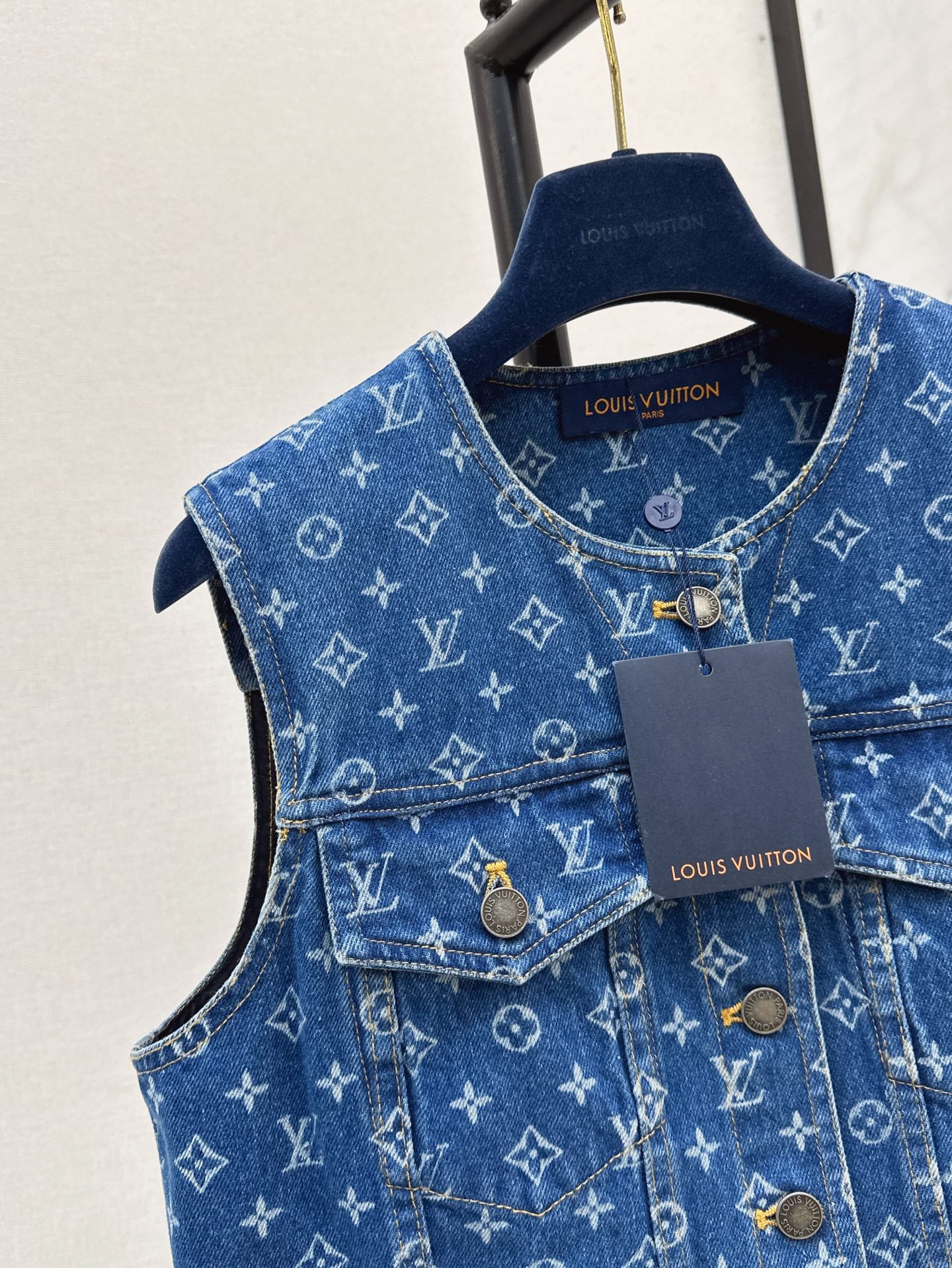 Louis 25ss denim vest