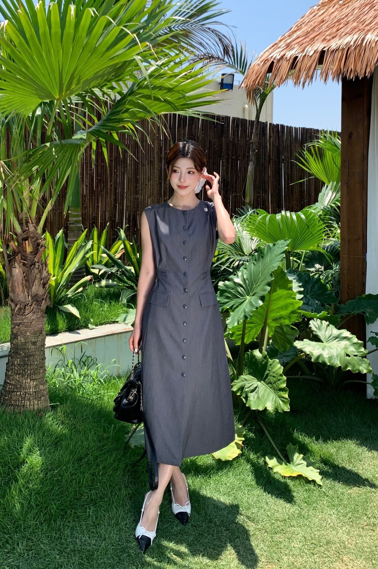 Bottega 25ss sleeveless dress
