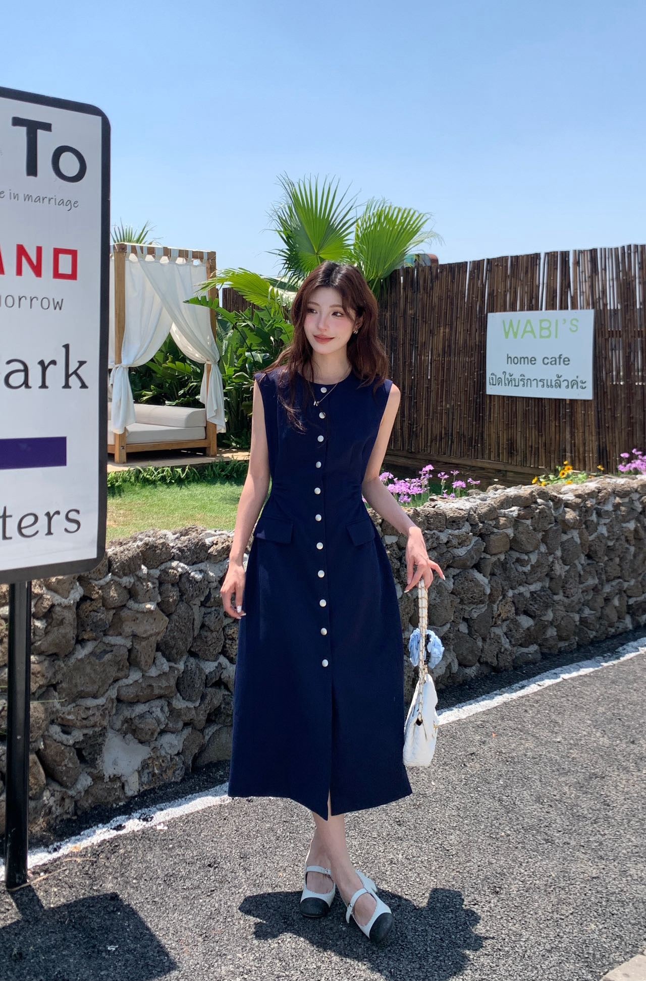Bottega 25ss sleeveless dress